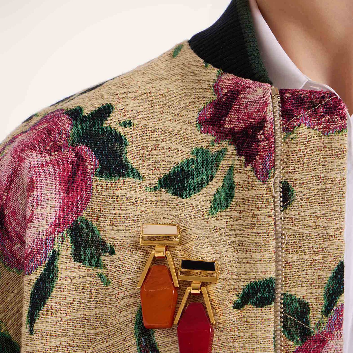 La Double J Portal Brooch