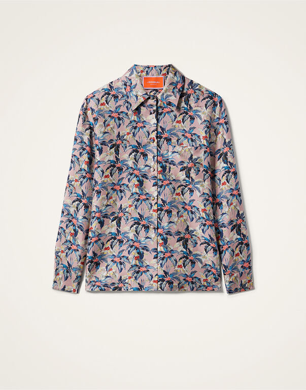 LDJ Icons - The Boy Shirt, a Printed Silk Shirt | La DoubleJ