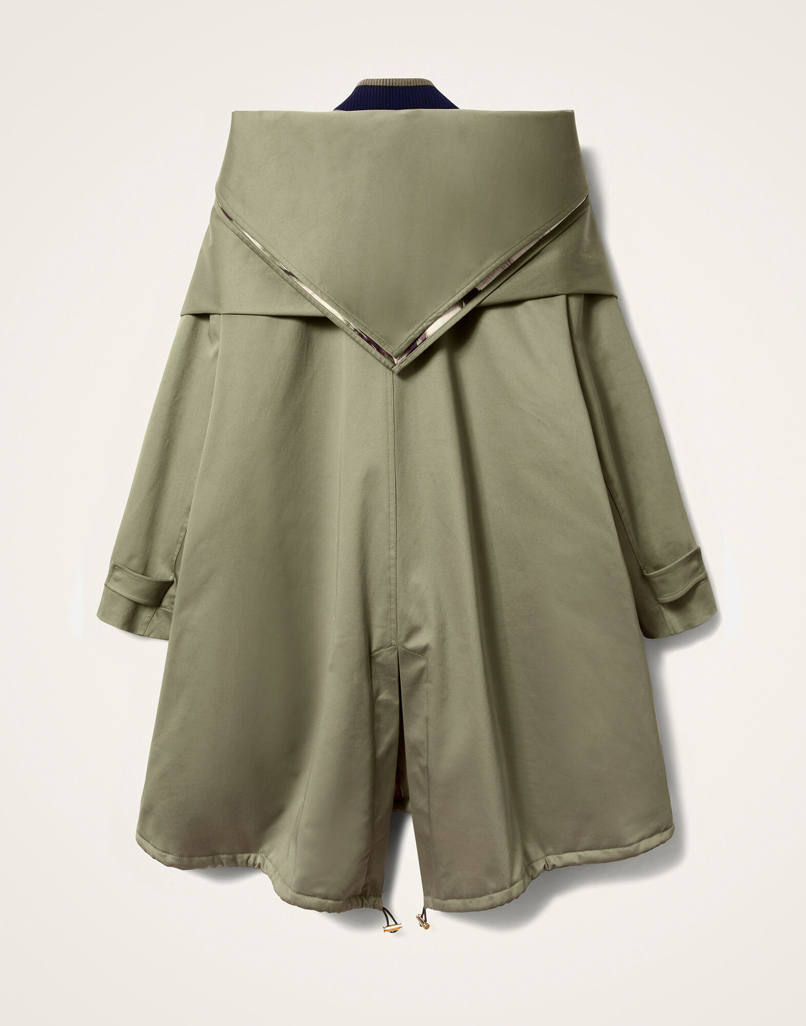 La DoubleJ Windsor Parka Solid Military Green JAC0160COT081SOLIDGR12