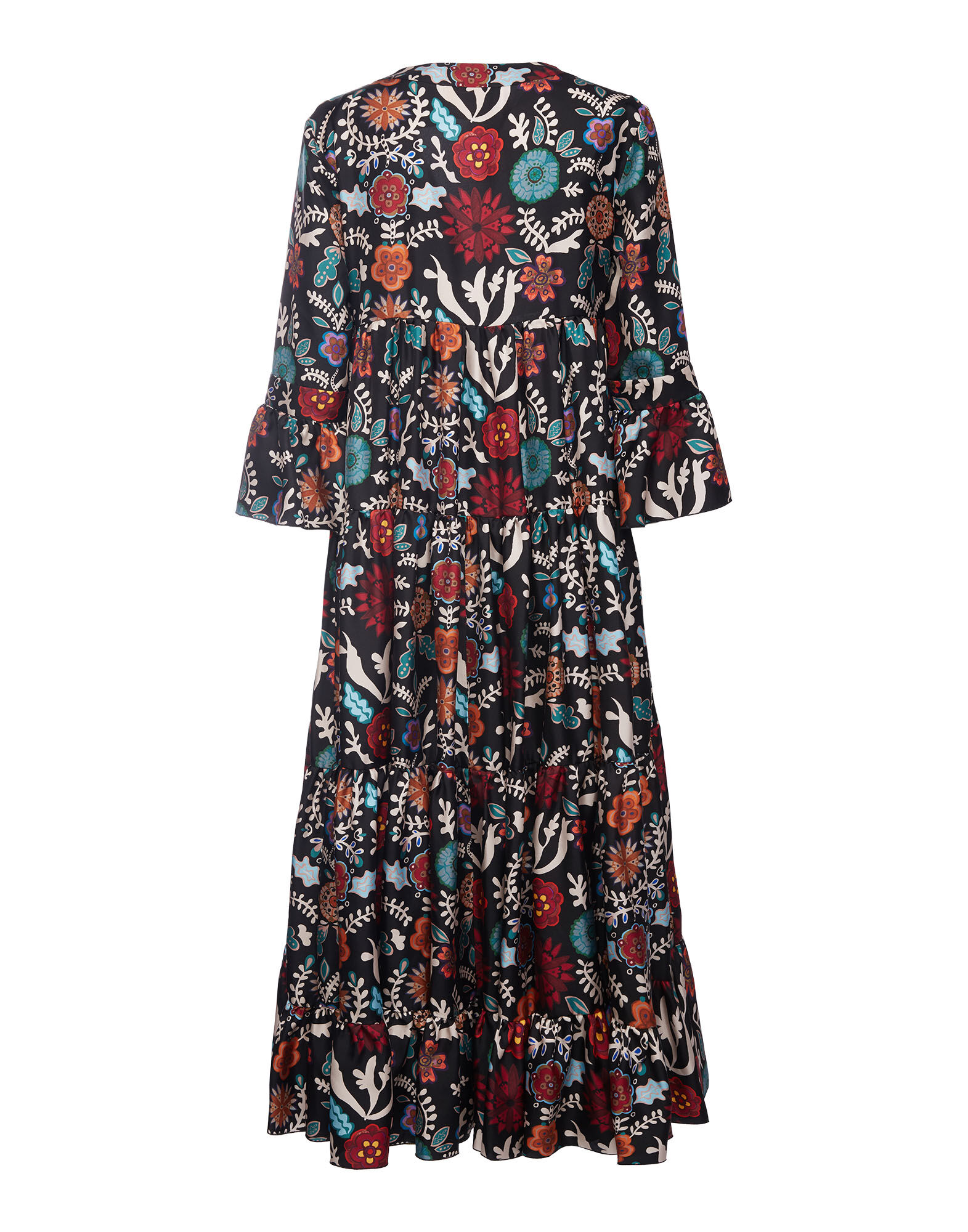 LaDoubleJ Jennifer Jane Dress Fire Flower DRE0114SIL001FIR0001