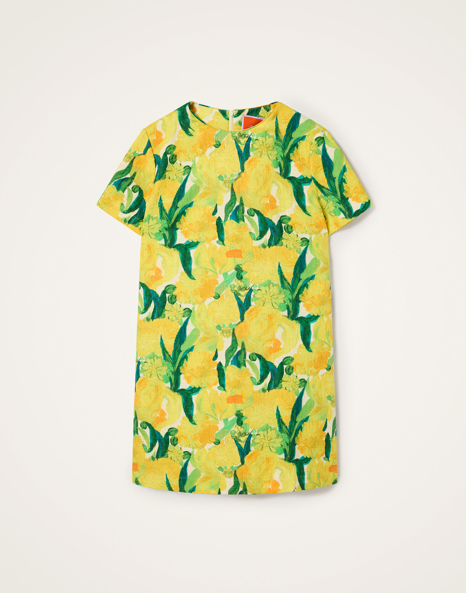 La DoubleJ Mini Swing Dress Zesty Yellow DRE0658COT005ZES01YE02