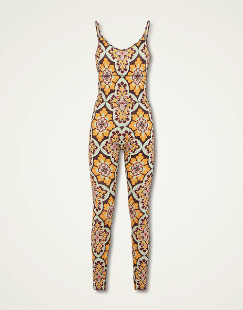 La DoubleJ Magica Catsuit Palazzo Yellow DRE0817JER049PAL05YE02