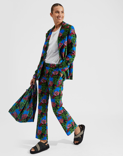 Zara Floral Print Suit