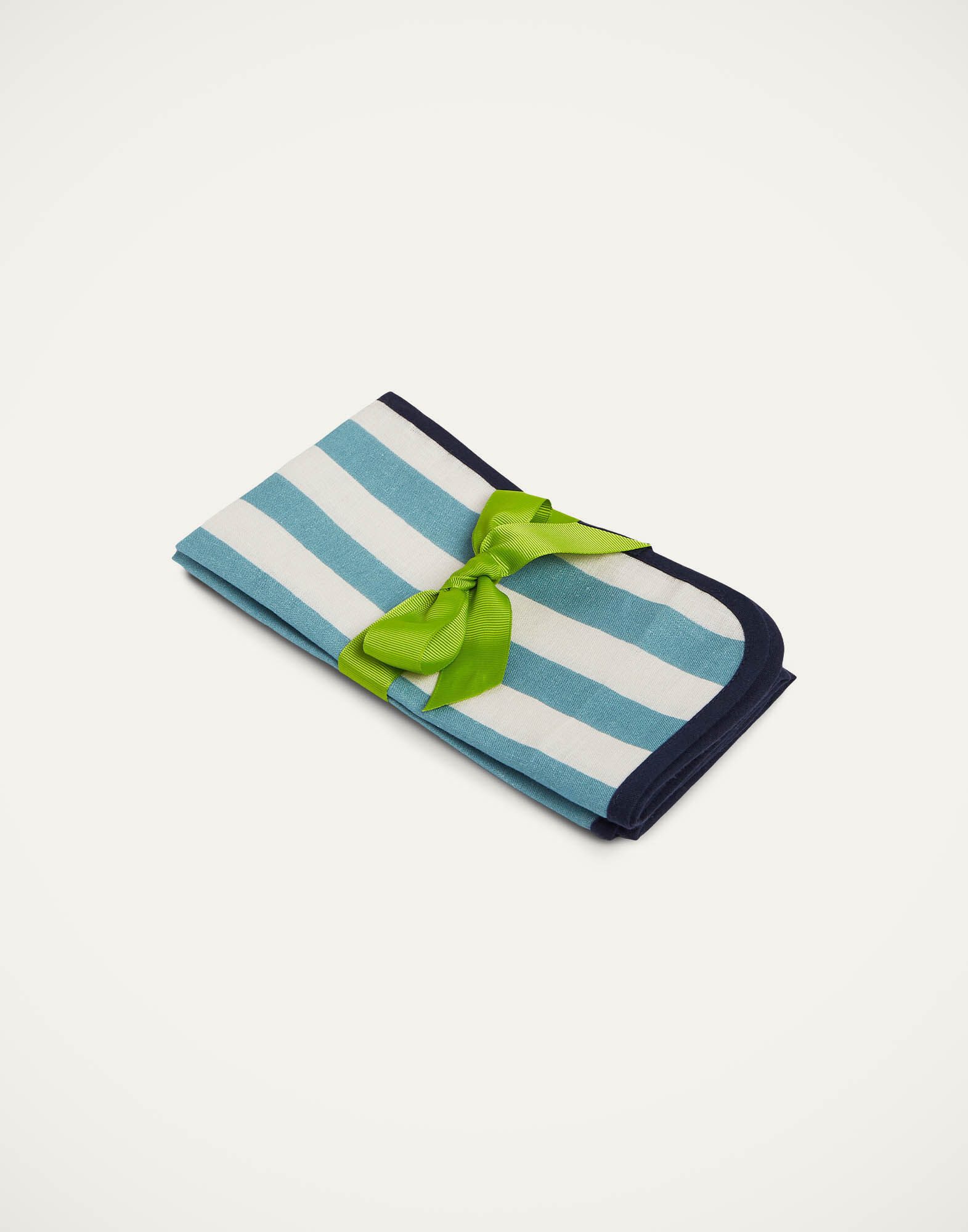 La DoubleJ Large Napkins Set Of 2 Riviera Sky Blue NAP0010LIN001RIV05BU10