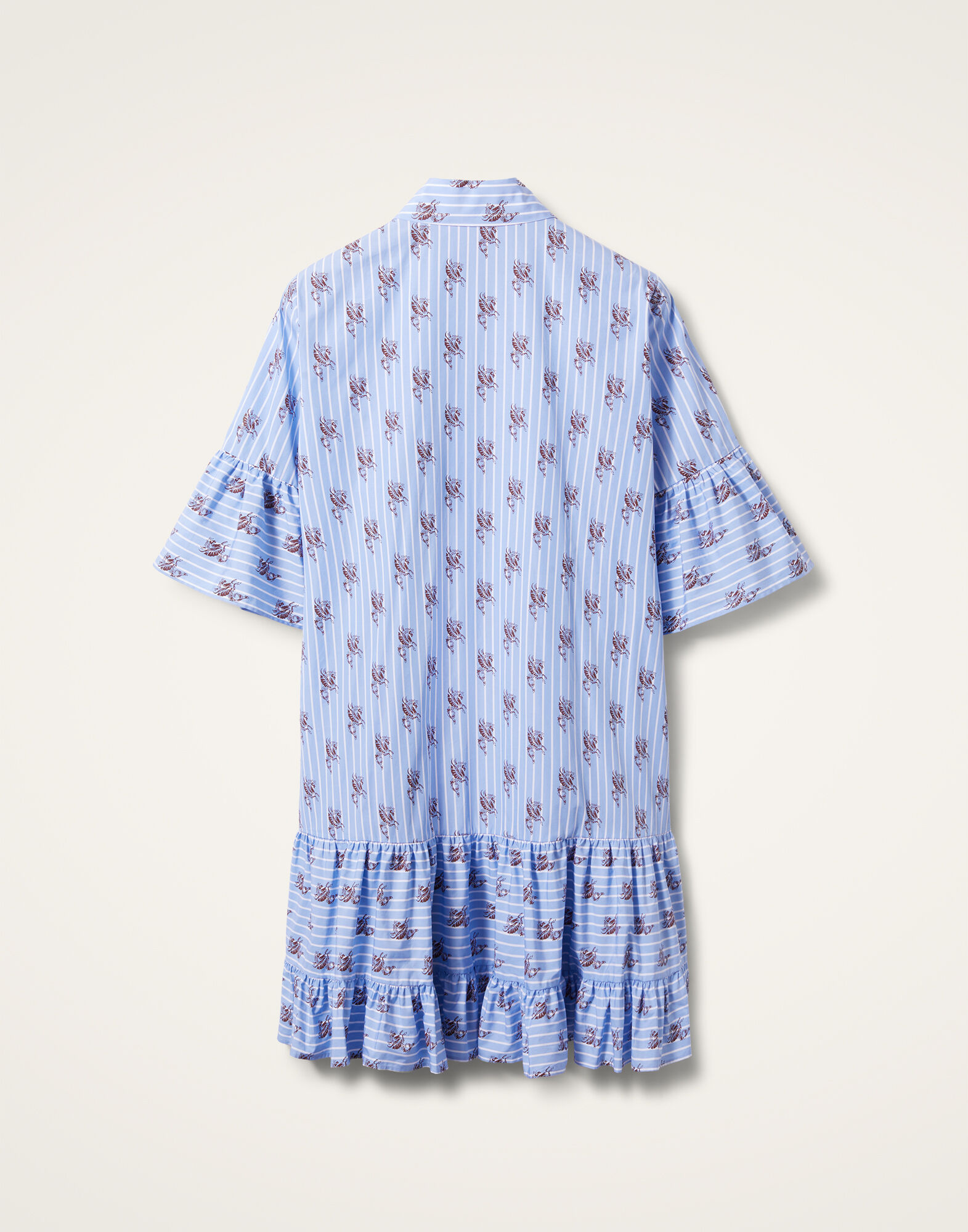 La DoubleJ Choux Dress Gryphos Light Blue DRE0193COT059GRY03BU01