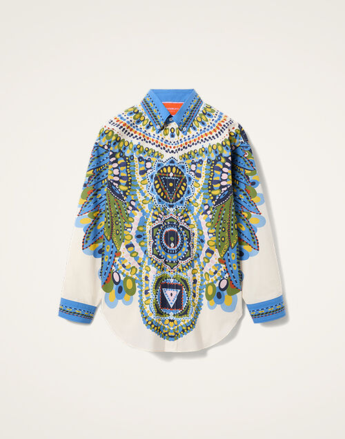 La DoubleJ Better Than You Boyfriend's Shirt Chakra Plac&eacute;e Multicolor SHI0092COT015CHA05MU01