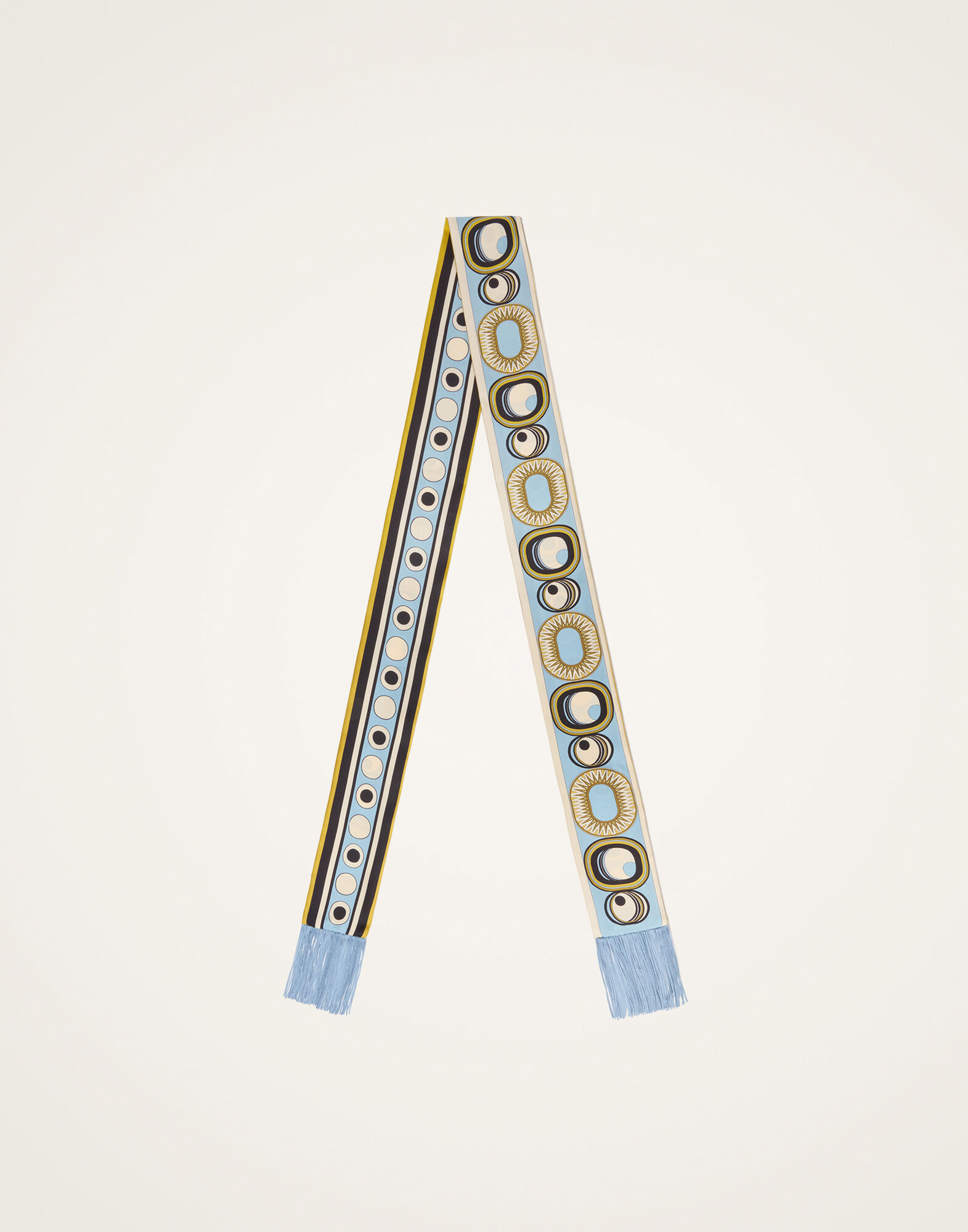 La DoubleJ Skinny Scarf Sanctuary Plac&eacute;e Light Blue SCA0075SIL006SAC02BU01