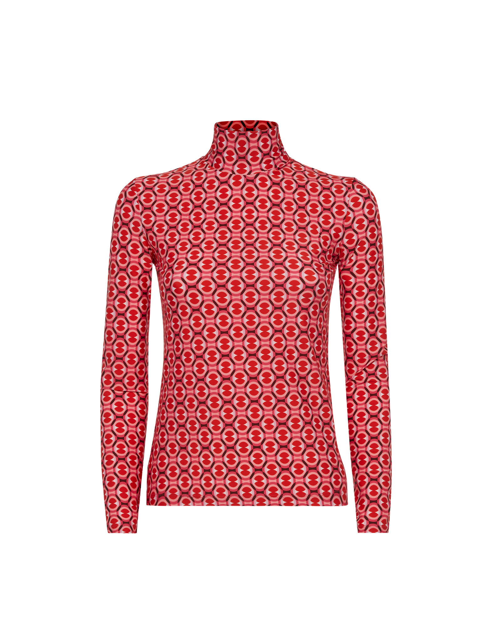 La DoubleJ Turtleneck Sugar Rush Red SHI0030JER005SUG01RE01