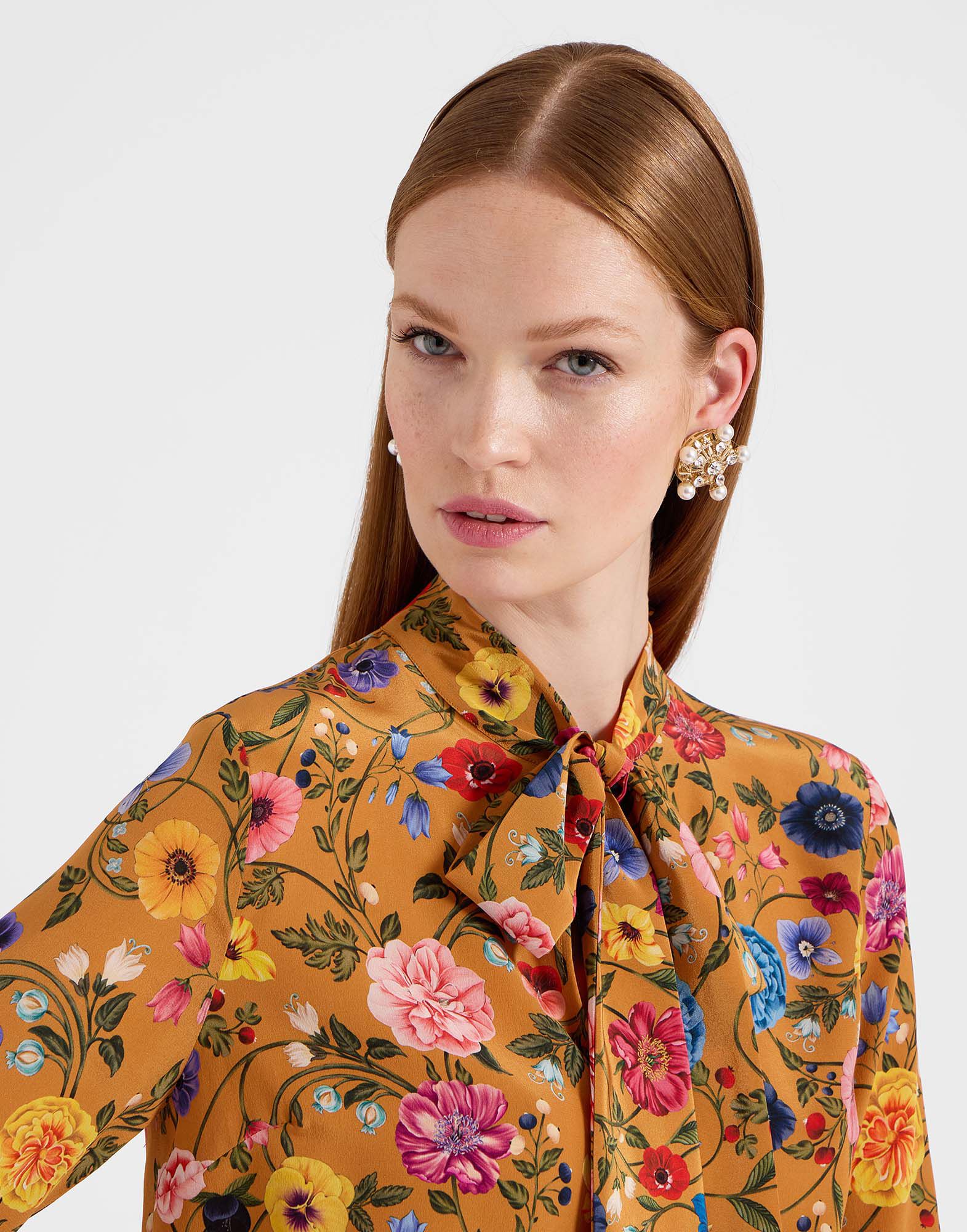 La DoubleJ Happy Wrist Top Botticelli Rust SHI0011CRE001CEL01OR04