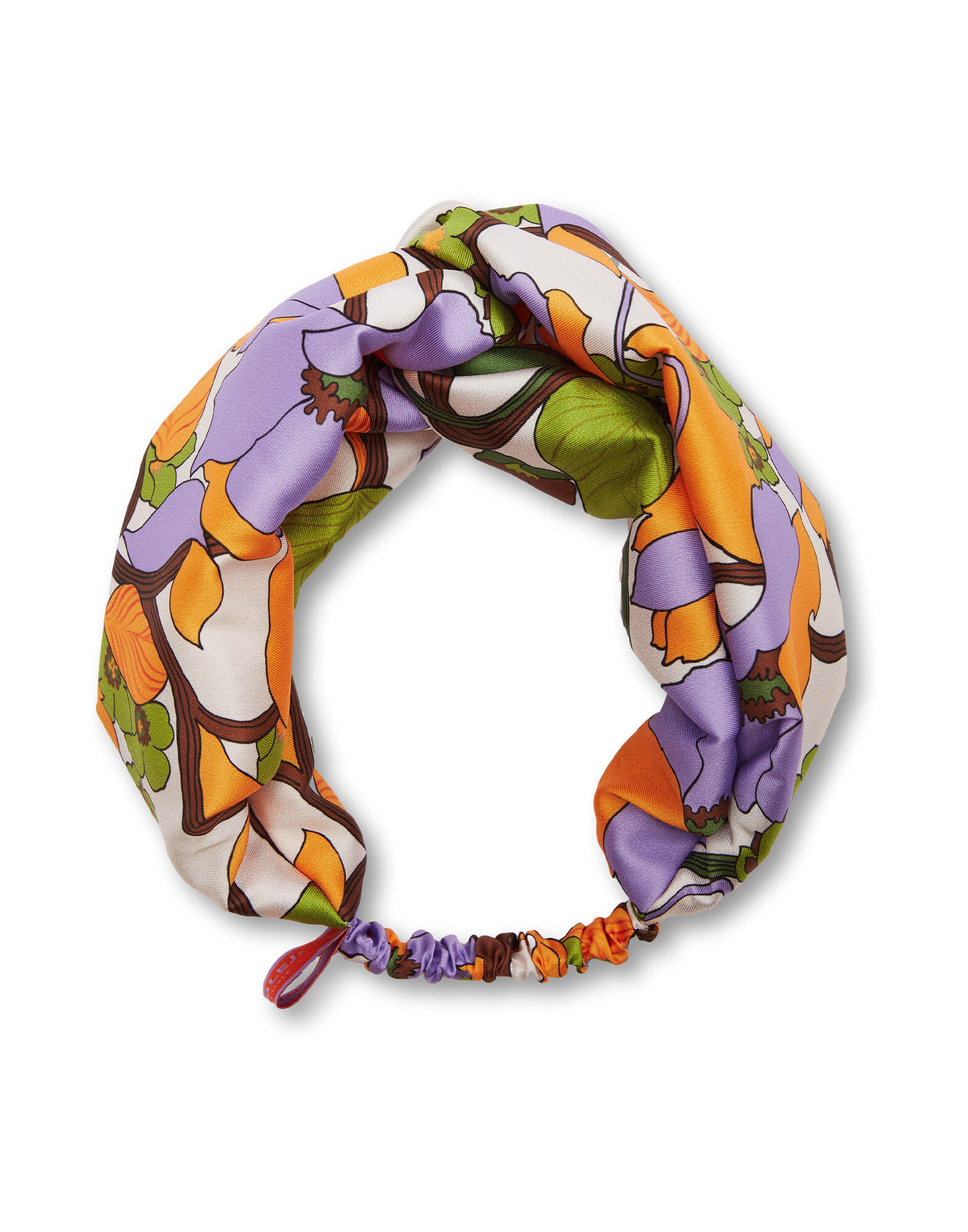 La DoubleJ Pinup Headband Vines Bianco HEB0001FOD001VIN02WH01