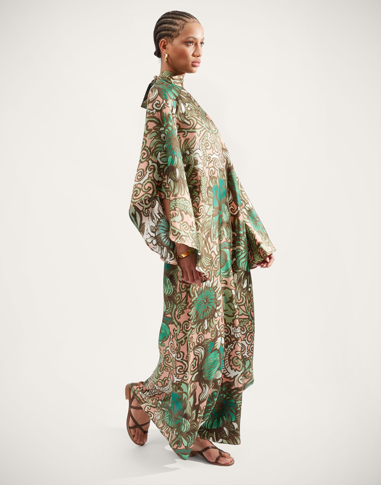 La DoubleJ Magnifico Dress Anemone Pink DRE0212SIL001ANE02GR05