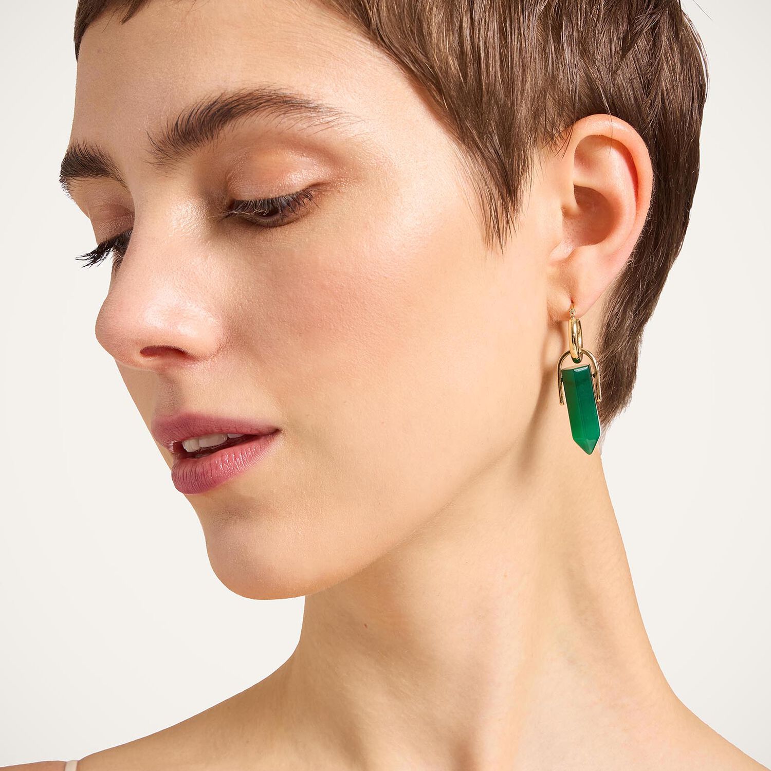 La Double J Pillar Earrings