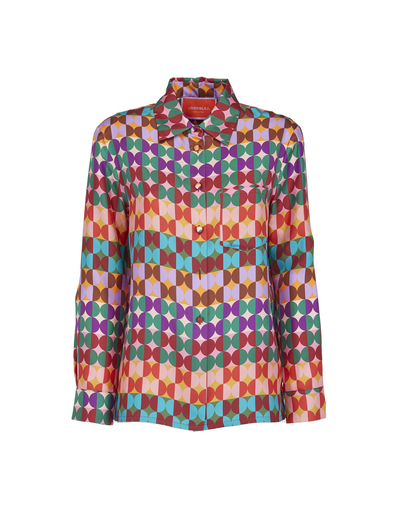 La Double J Boy Shirt in Mezzaluna Rainbow – Hampden Clothing