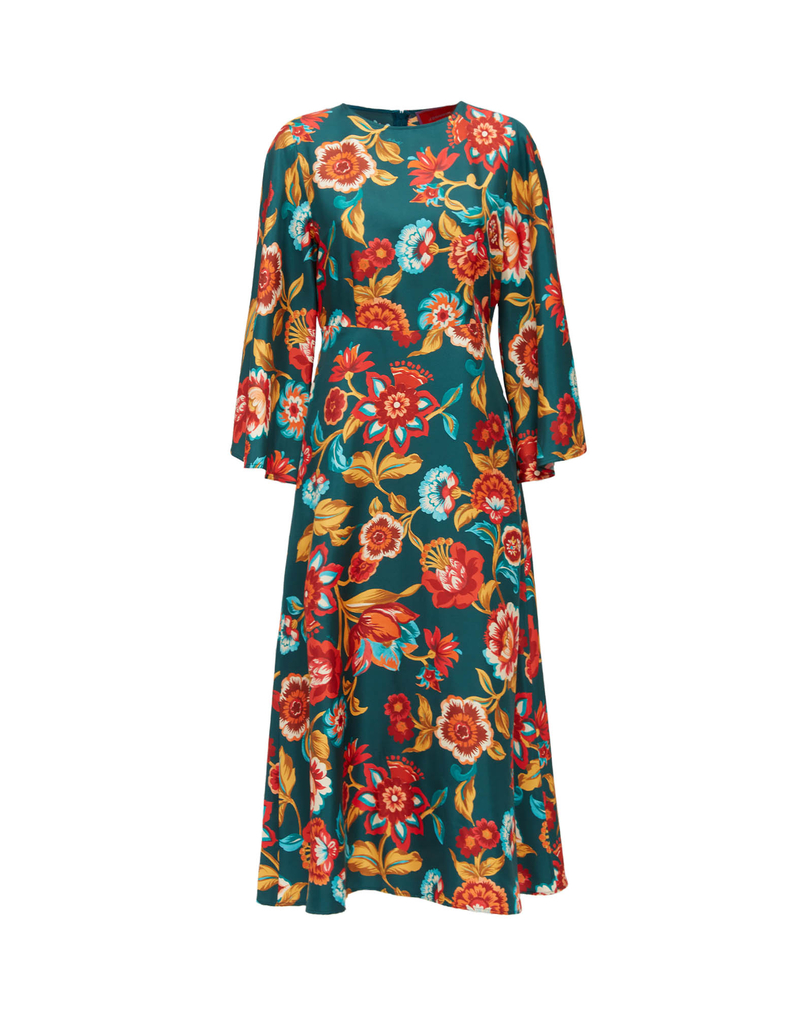 Sorella Dress in Hottie Emerald for Women | La DoubleJ US