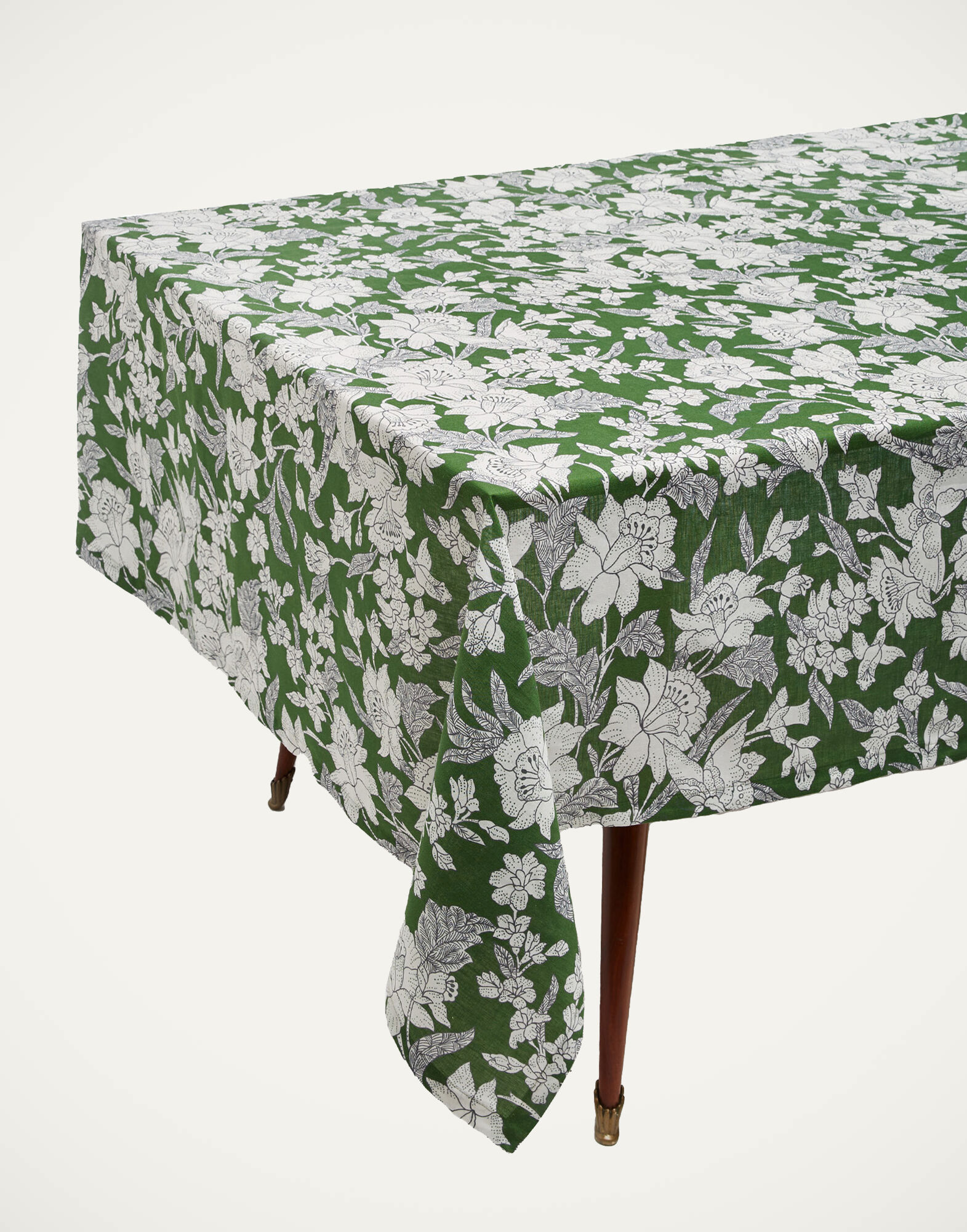 La DoubleJ Large Tablecloth Lilium Avorio TBC0003LIN001LIL0008