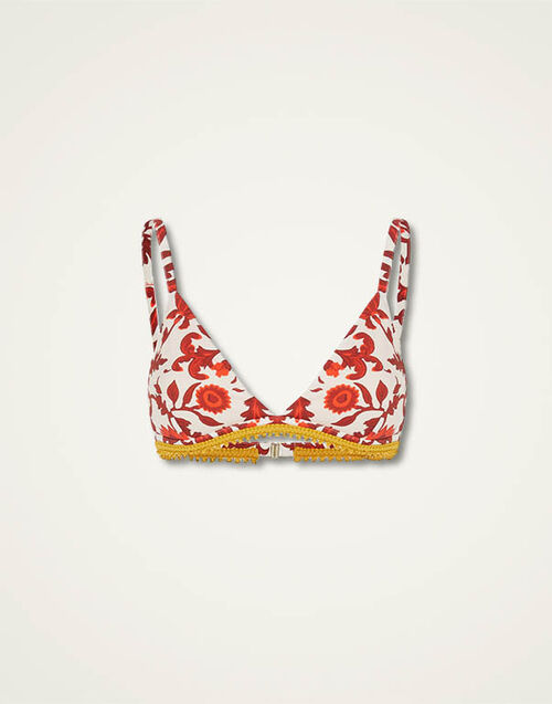 La DoubleJ Fonda Top Dragonflower Mini Red SWI0074LYC001DRE02RE01