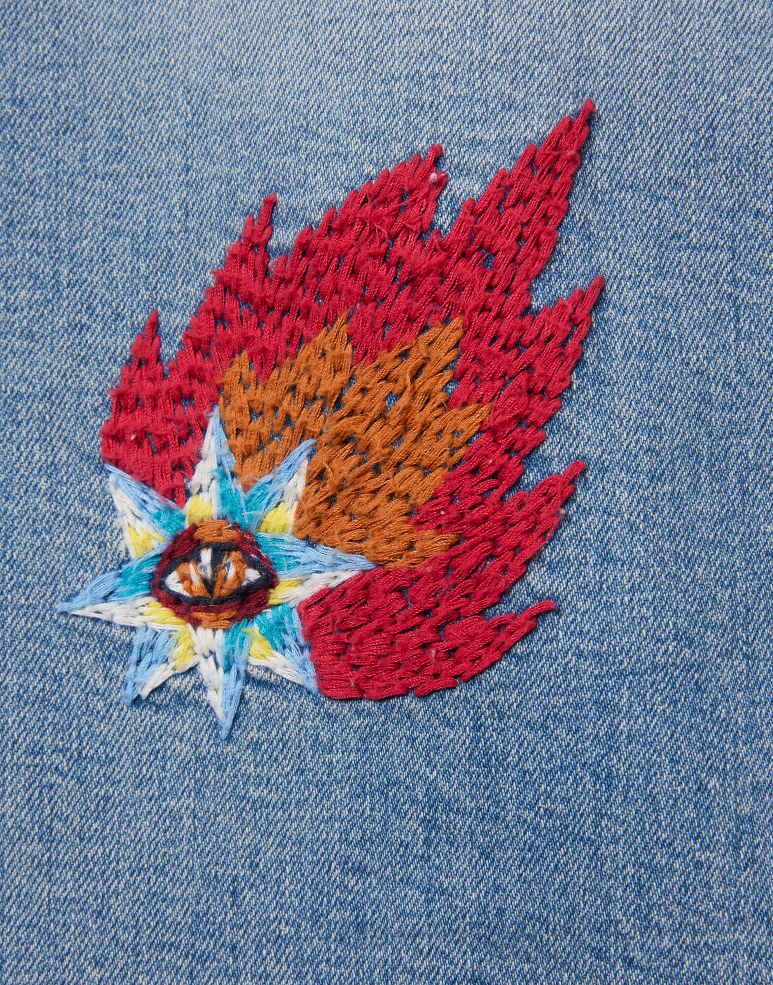 La DoubleJ The Maven Sneak Jeans Star Of The Show Blue TRO0168DEN011STA03BU03