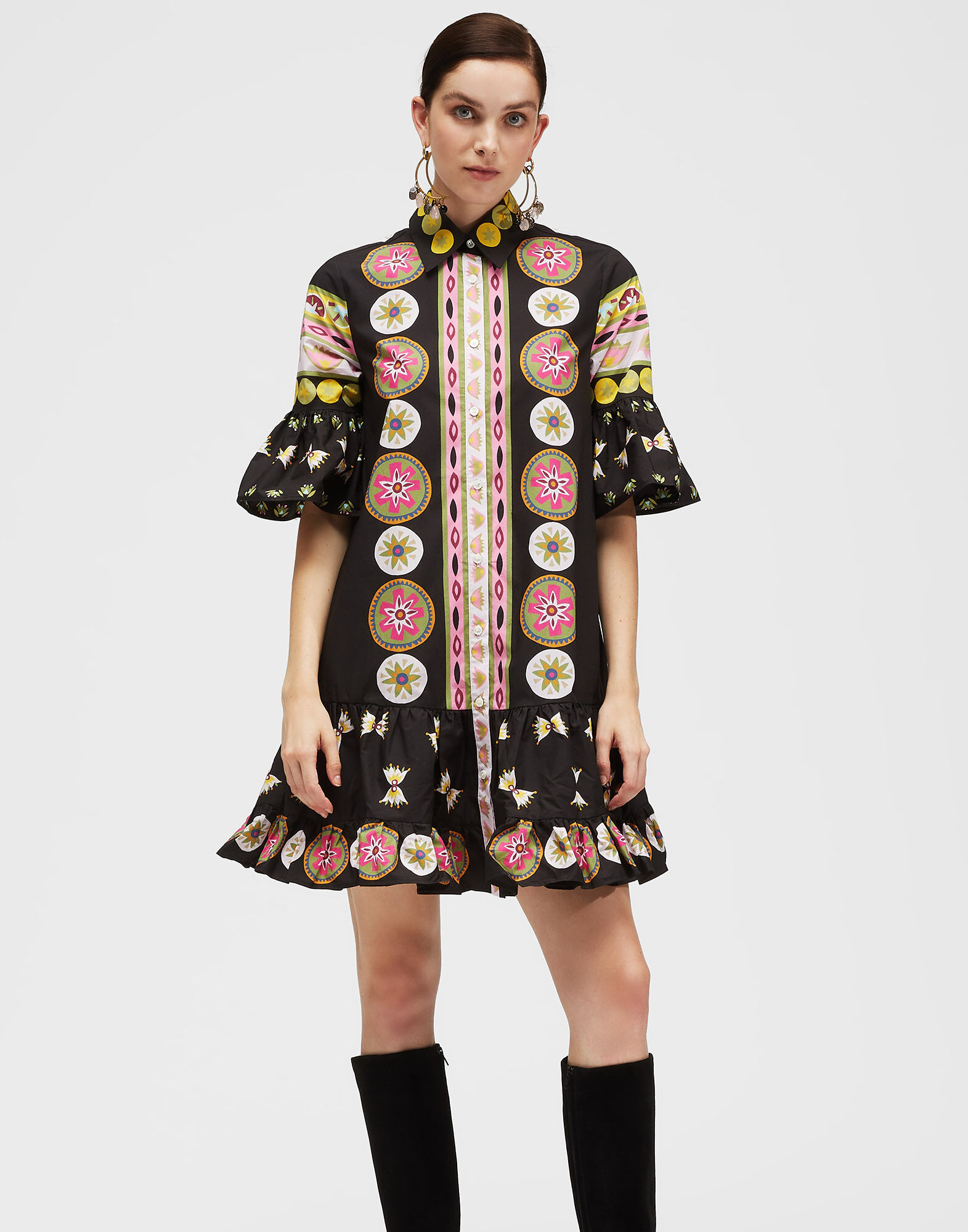 LaDoubleJ Choux Dress Tanti Bacetti DRE0205COT015TBA0001