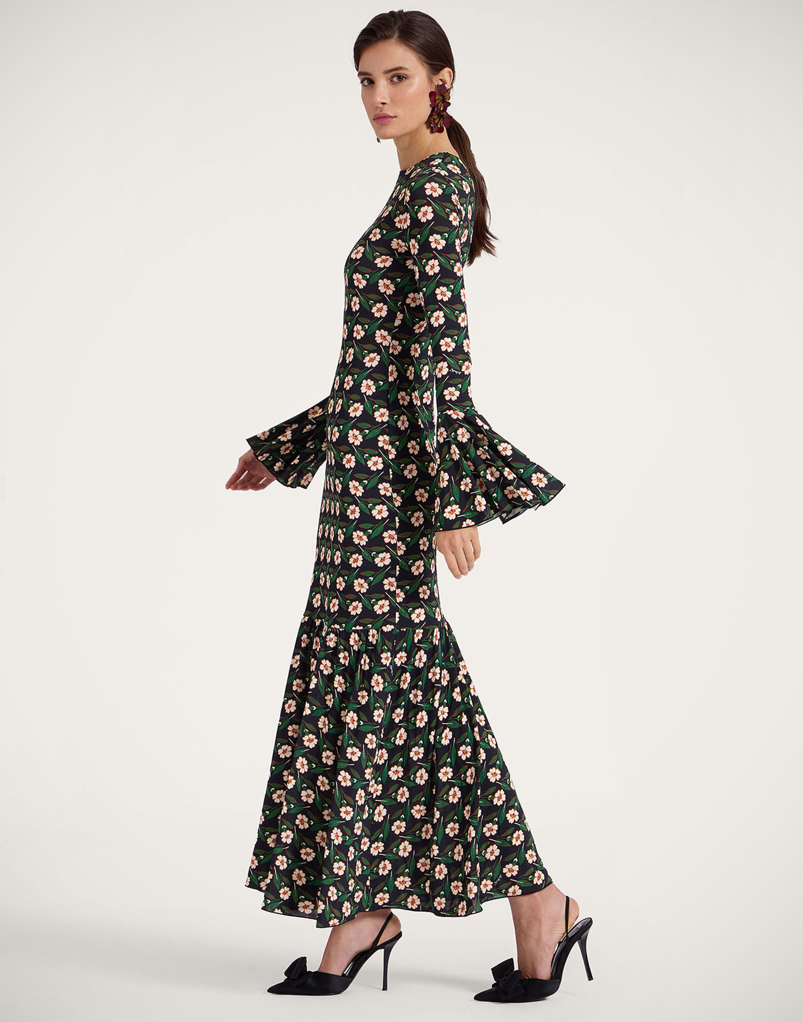 La DoubleJ Alba Dress Mayfair Black DRE0670JER027MAY01BL01