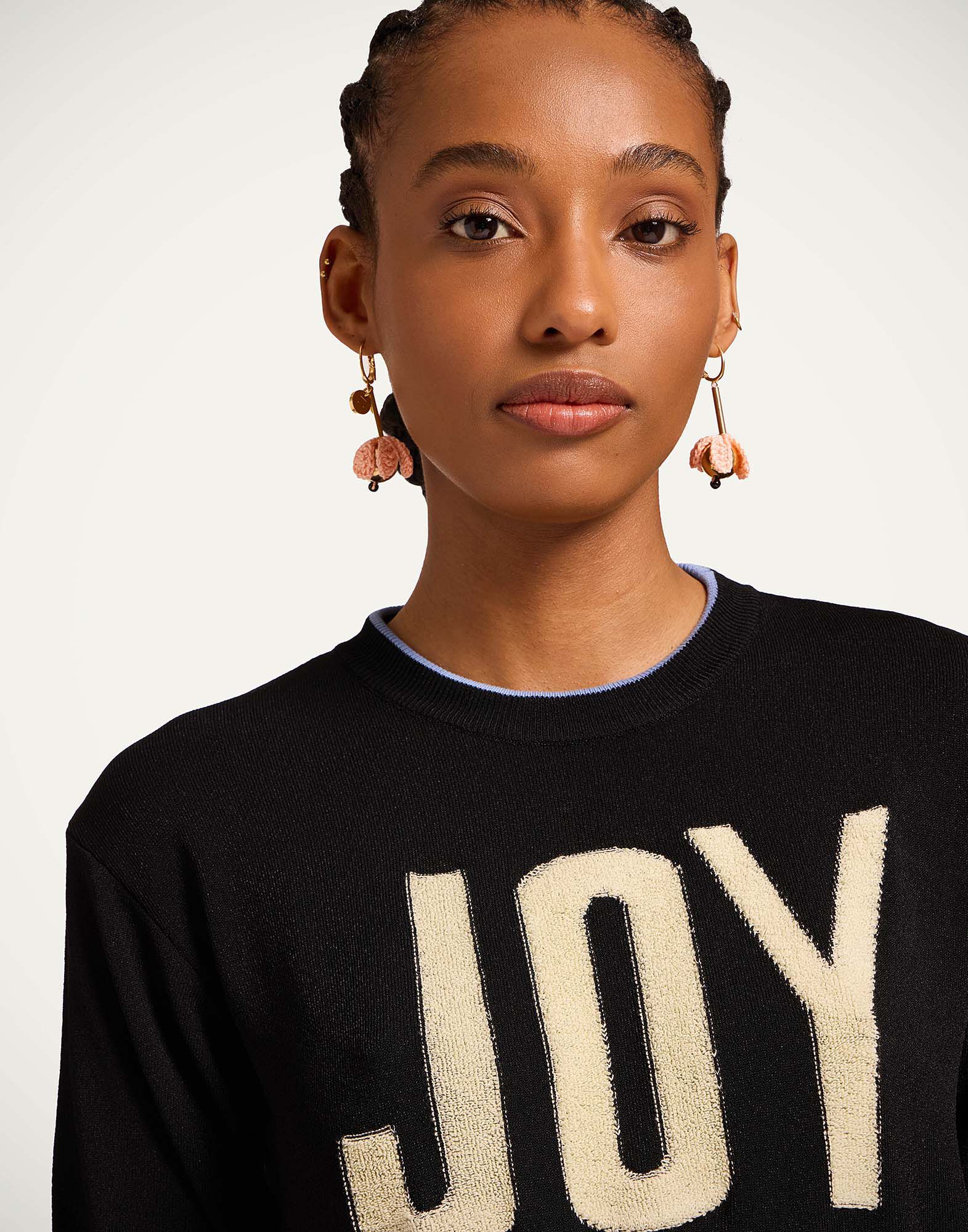 La DoubleJ Joy Tee Joy Black PUL0276KNI163SOE10BL01