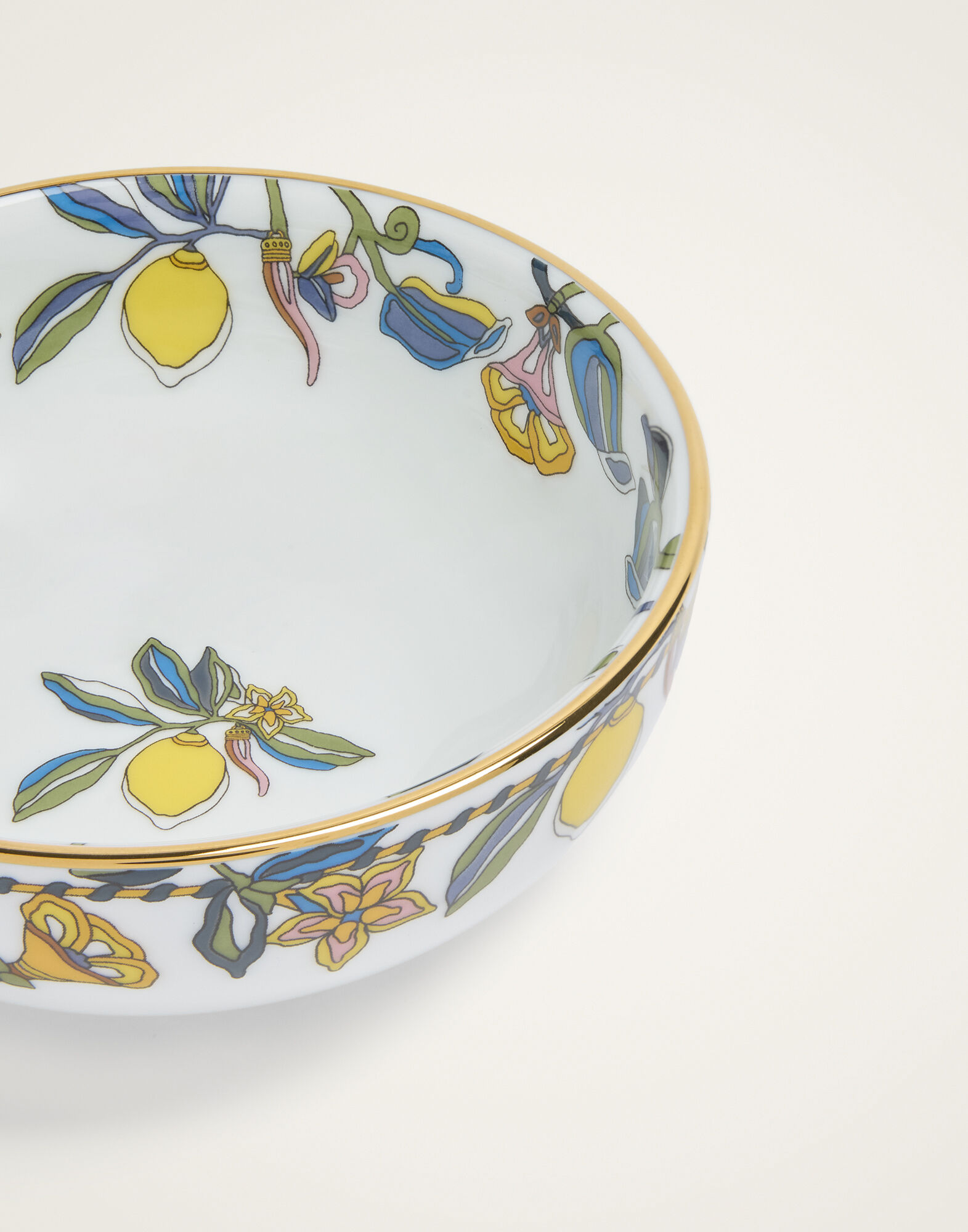 La DoubleJ Snack Bowl Set Of 2 Borboni White BWT0004CER001BRN12WH01