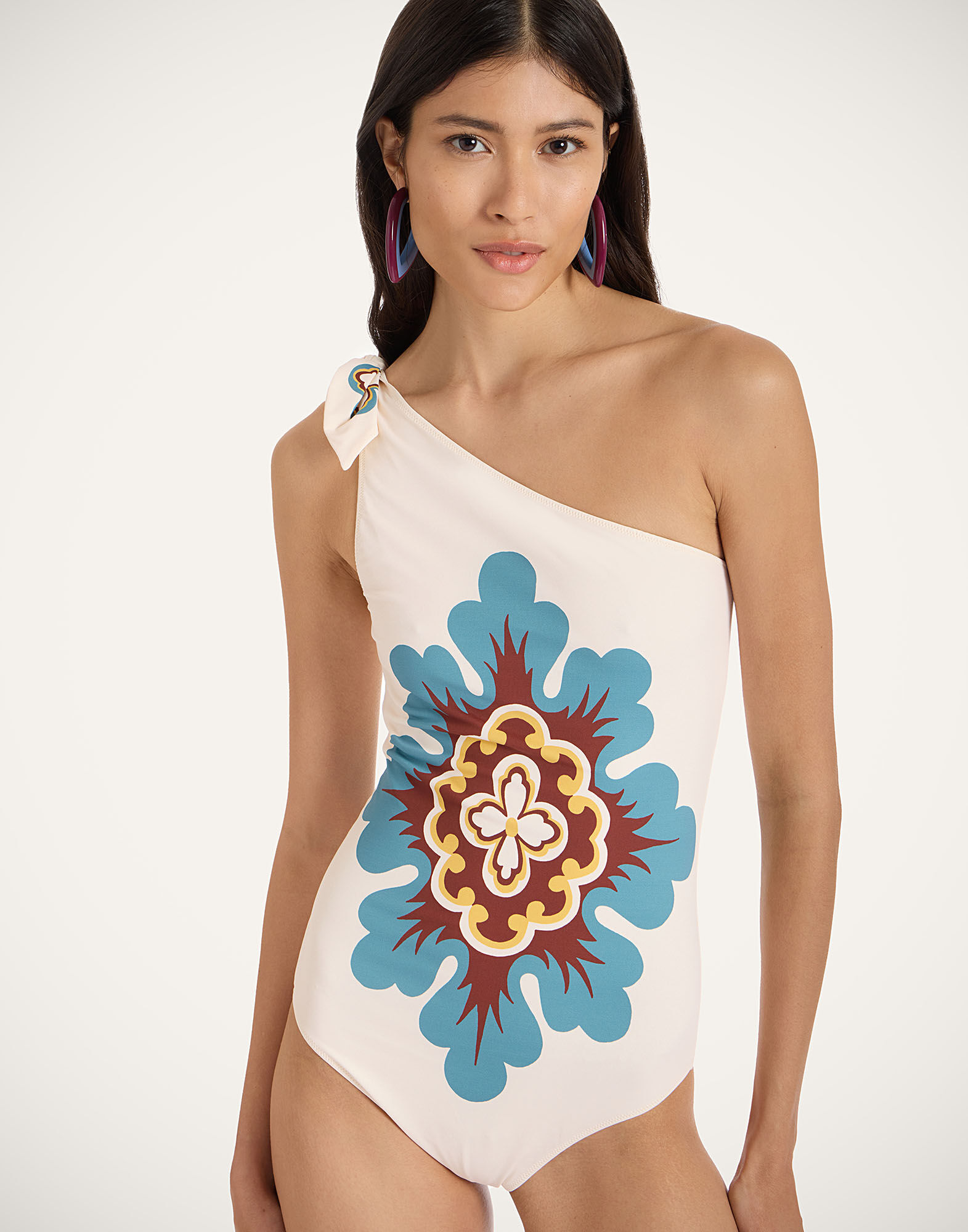 La DoubleJ Goddess Suit Palazzo Plac&eacute;e Chocolate SWI0058LYC006PAL08BR07