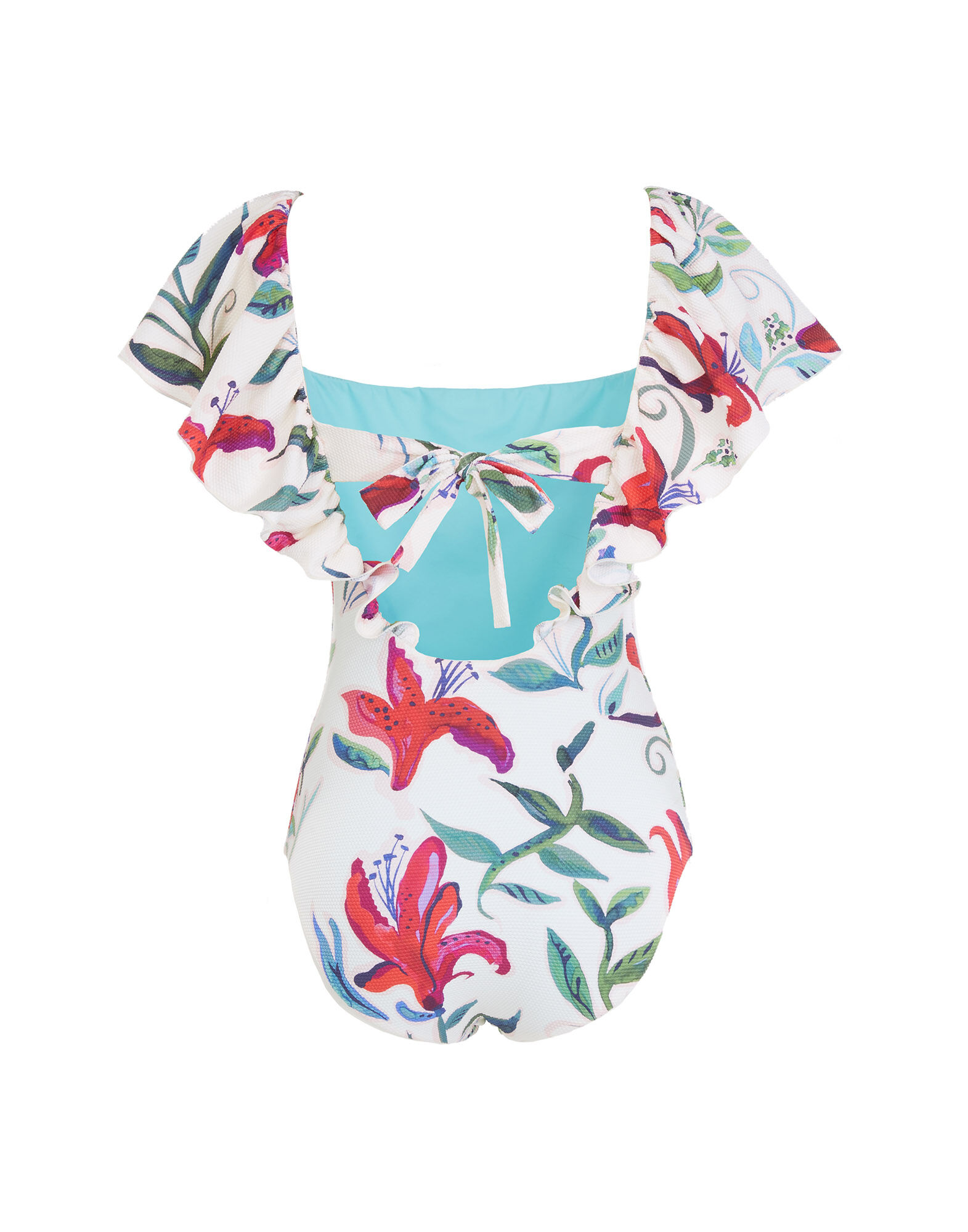 La DoubleJ Scarlett Swimsuit White Lily SWI0034LYC002LIY0002