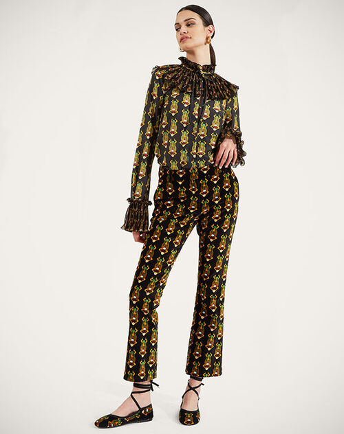 La DoubleJ 24/7 Pants Scarab Black TRO0069VEL001SCA01BL01