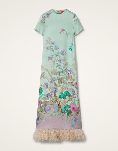 La DoubleJ Swing Dress Heath Placée Mint DRE0316SIL001HEA02GR11