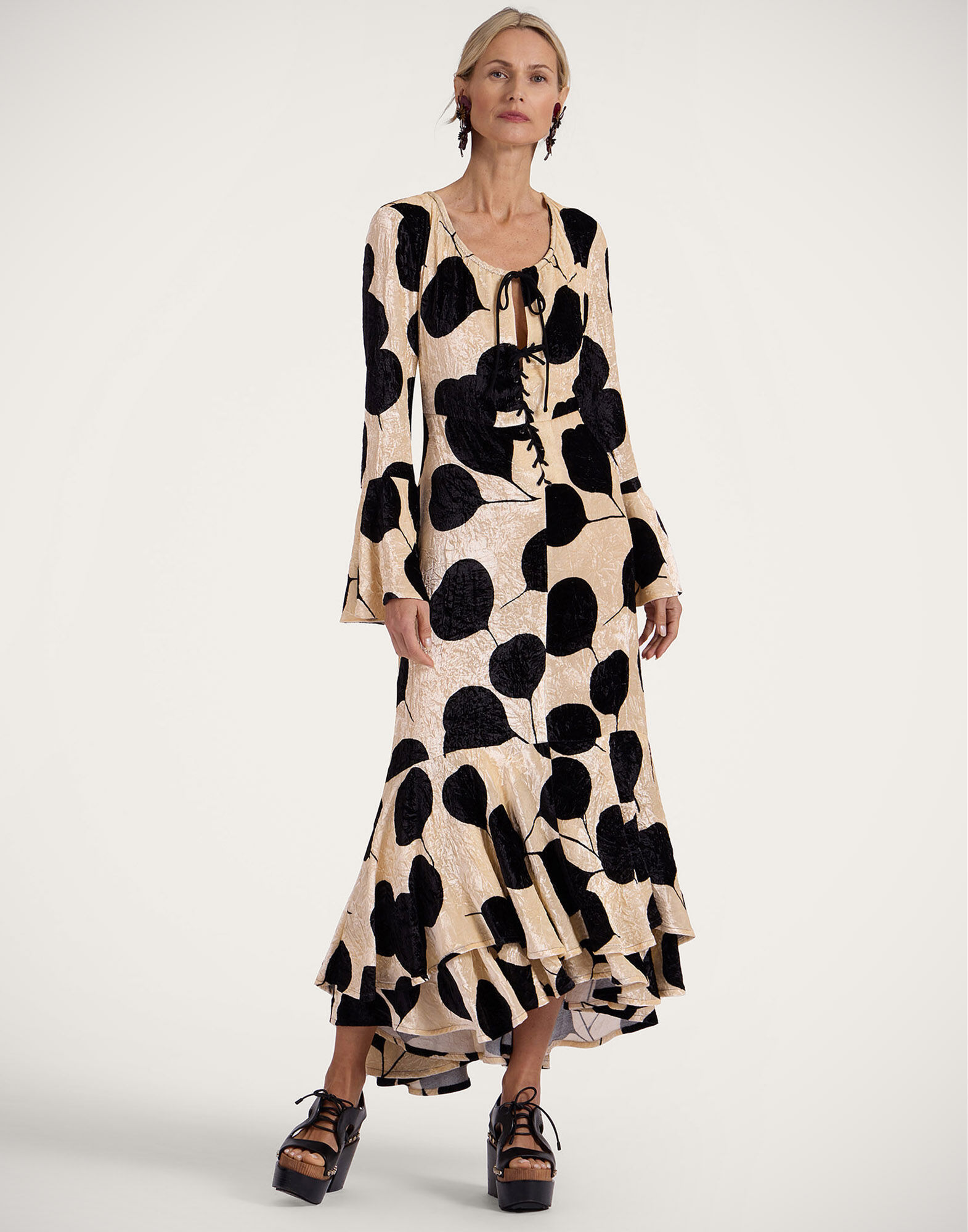 La DoubleJ Cocteau Dress Lunaria Light Pink DRE0809VEL016RIA01PI02