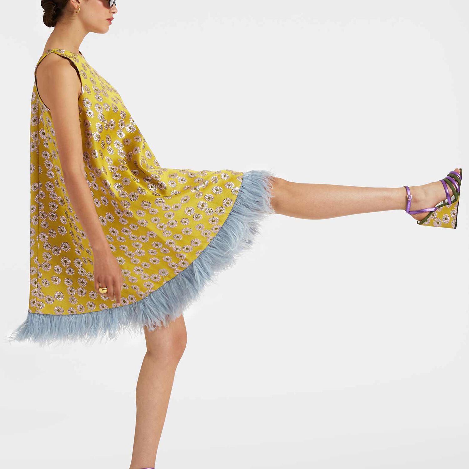 La Double J La Fenice Mini Dress