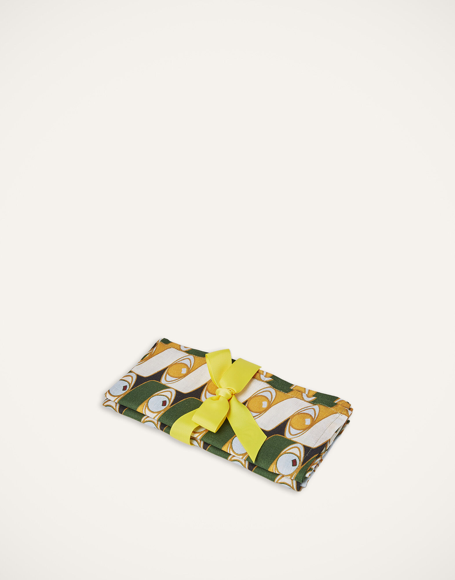 La DoubleJ Large Napkins Set Of 2 Third Eye NAP0006LIN001THE0001