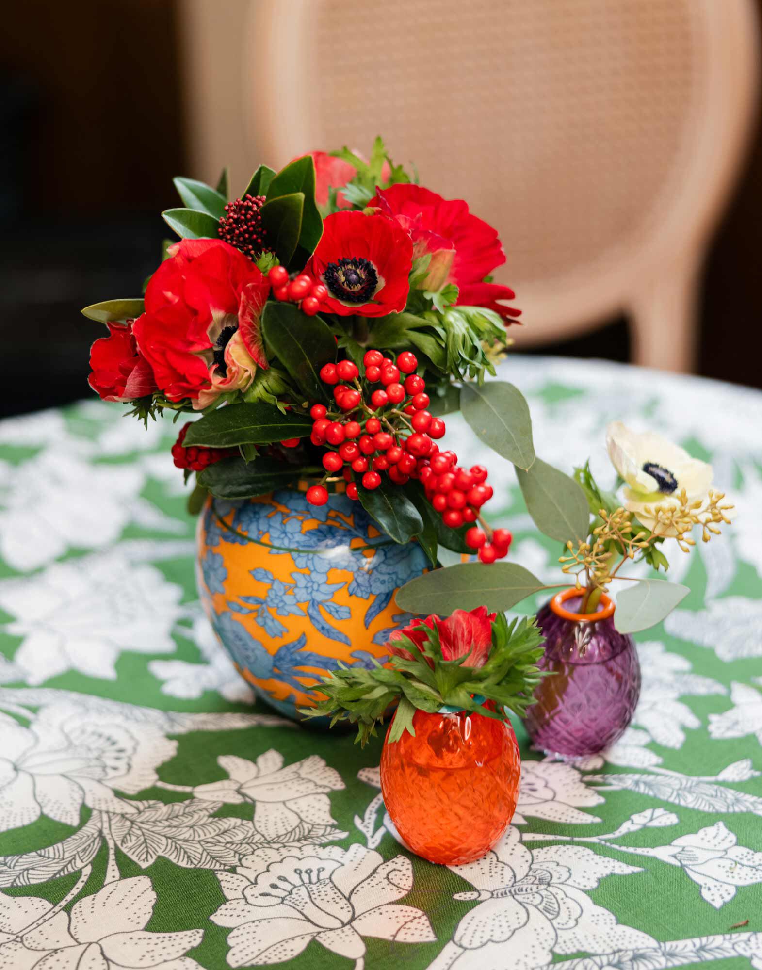 La DoubleJ Small Bubble Vase Lilium Zafferano VAS0022CER001LIL06YE02