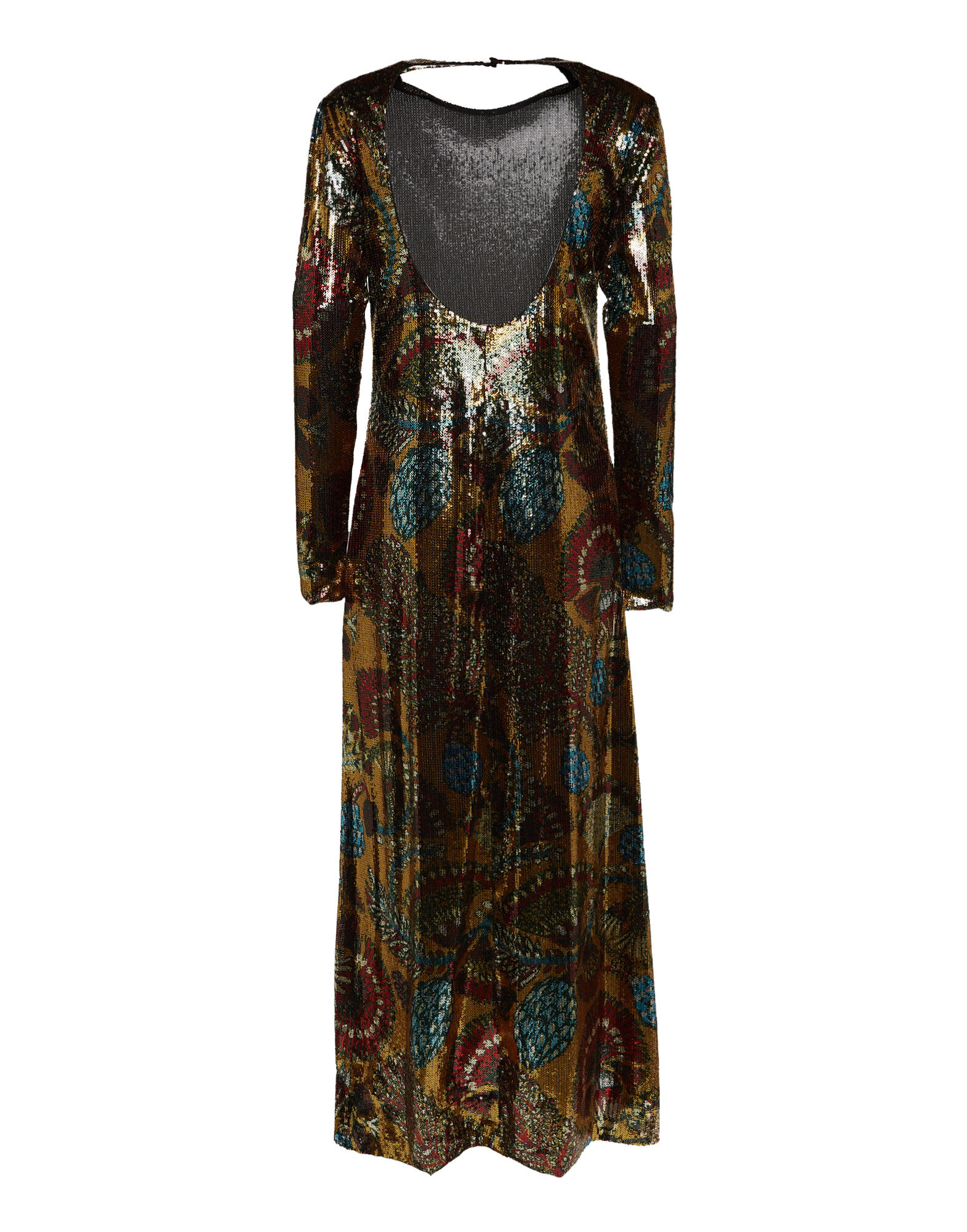 La DoubleJ Swank Swing Dress Sicomore Gold DRE0206PAI002SIC01YE05