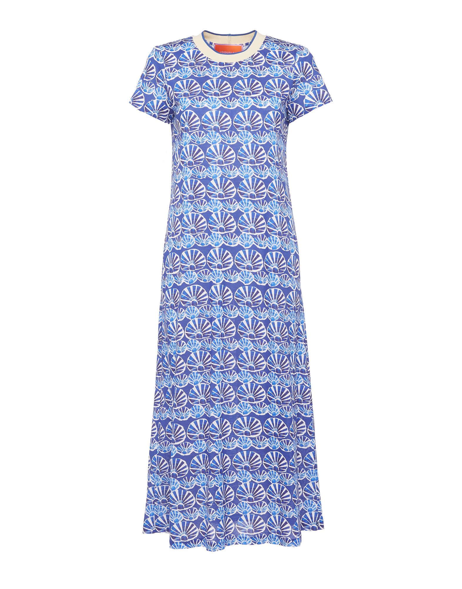 La DoubleJ Sporty Swing Dress Conchiglie DRE0247JER002COH0001