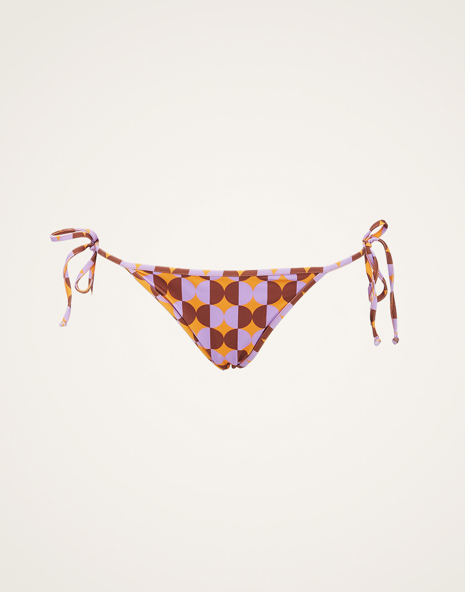 La DoubleJ Triangle Bikini Bottom Mezzaluna Orange SWI0004LYC001MEZ0003