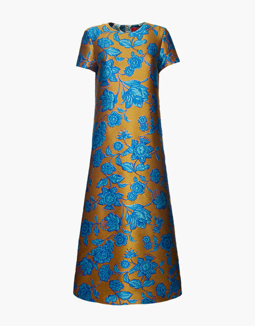 La DoubleJ Swing Dress Hottie Turquoise DRE0001JCQ073HOT02BU08