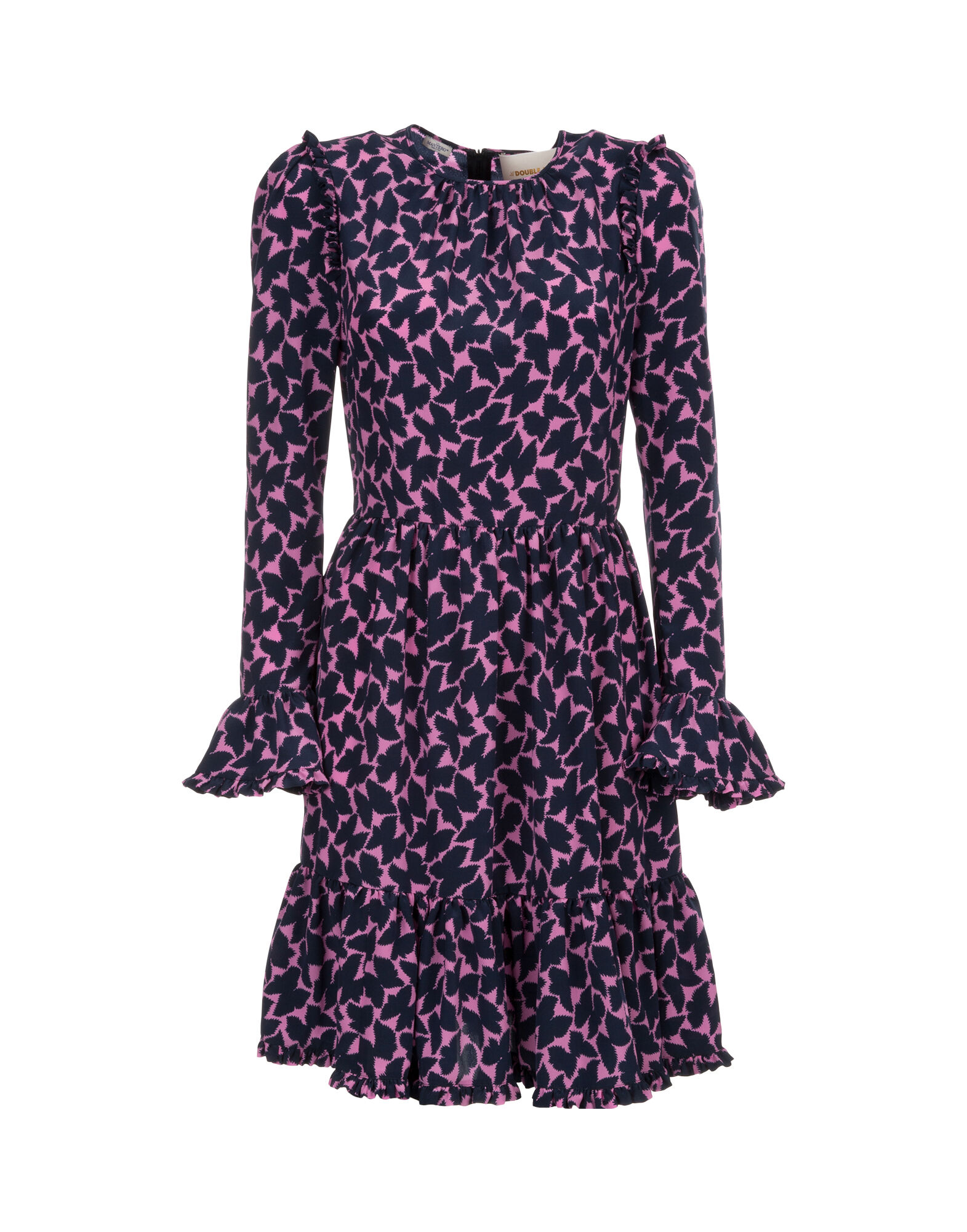 LaDoubleJ Short Visconti Dress Farfalline DRE0074CRE001FAF0001