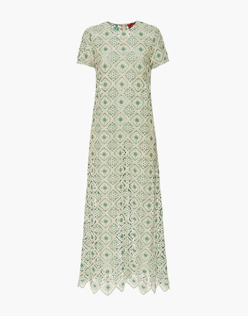 La DoubleJ Swing Dress Agua Cream DRE0001JCQ078AGU01WH03