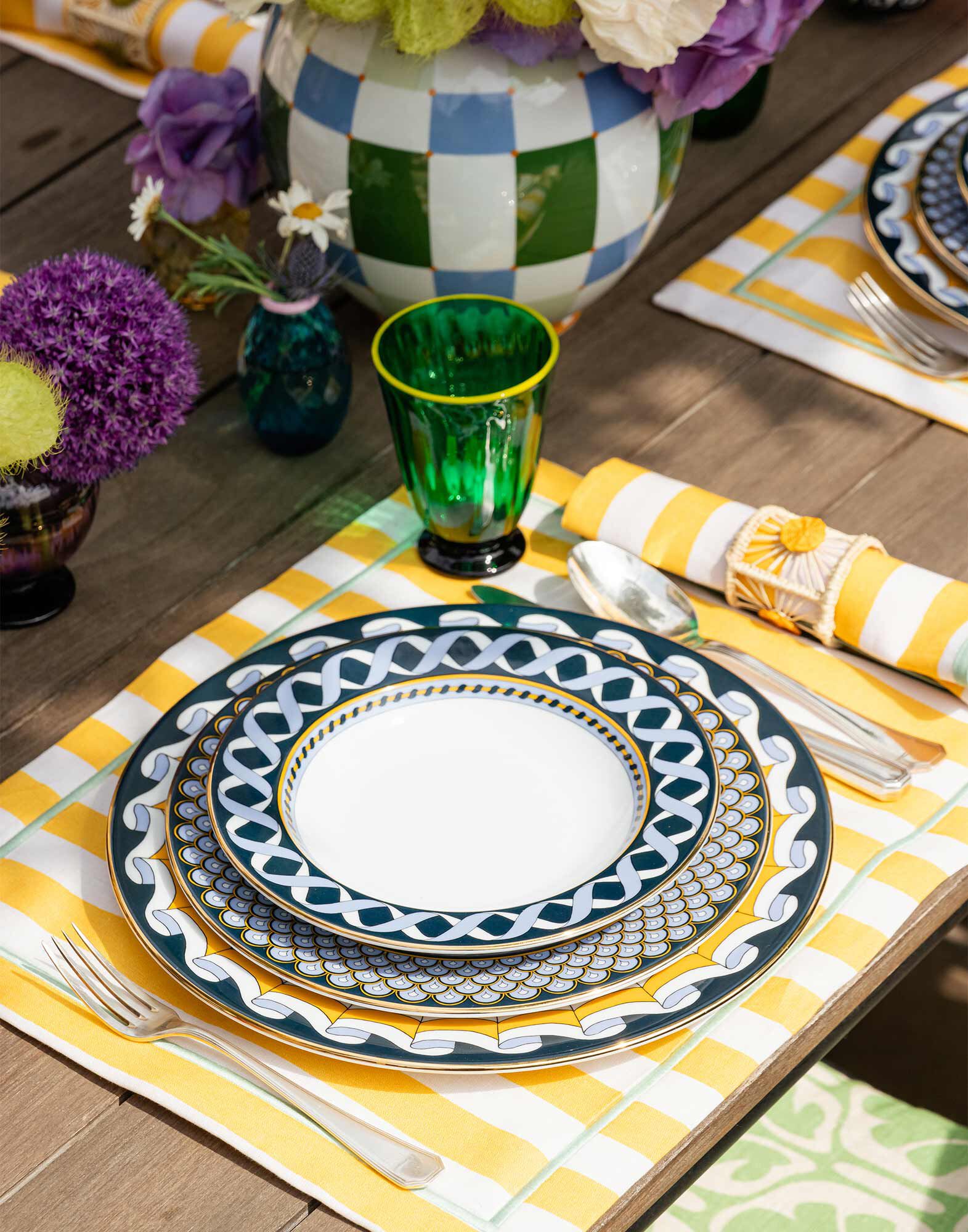 La DoubleJ Charger Plate Poseidon DIS0051CER001PDS0001