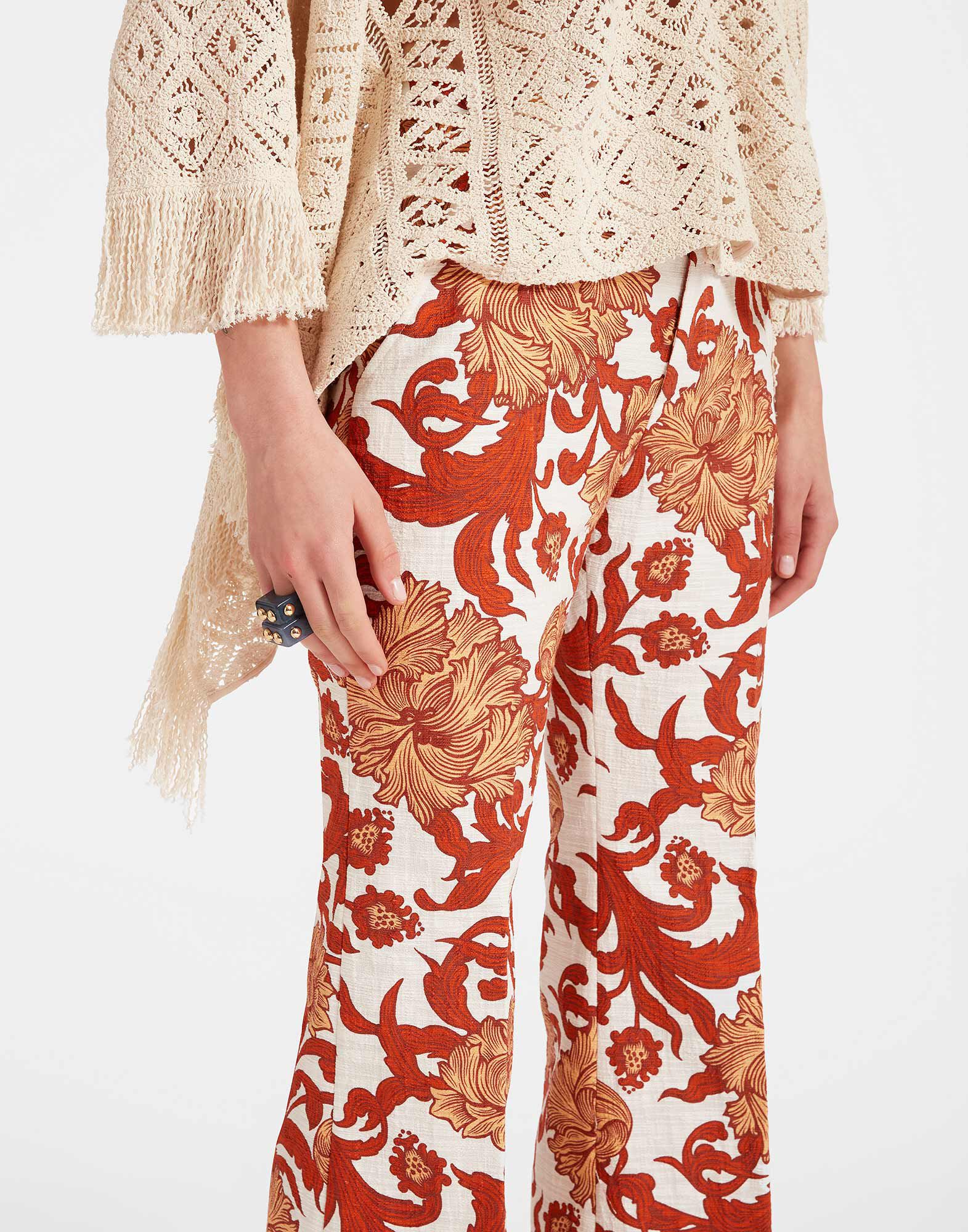 La DoubleJ Hendrix Pants Reef White TRO0014COT005REE01WH01