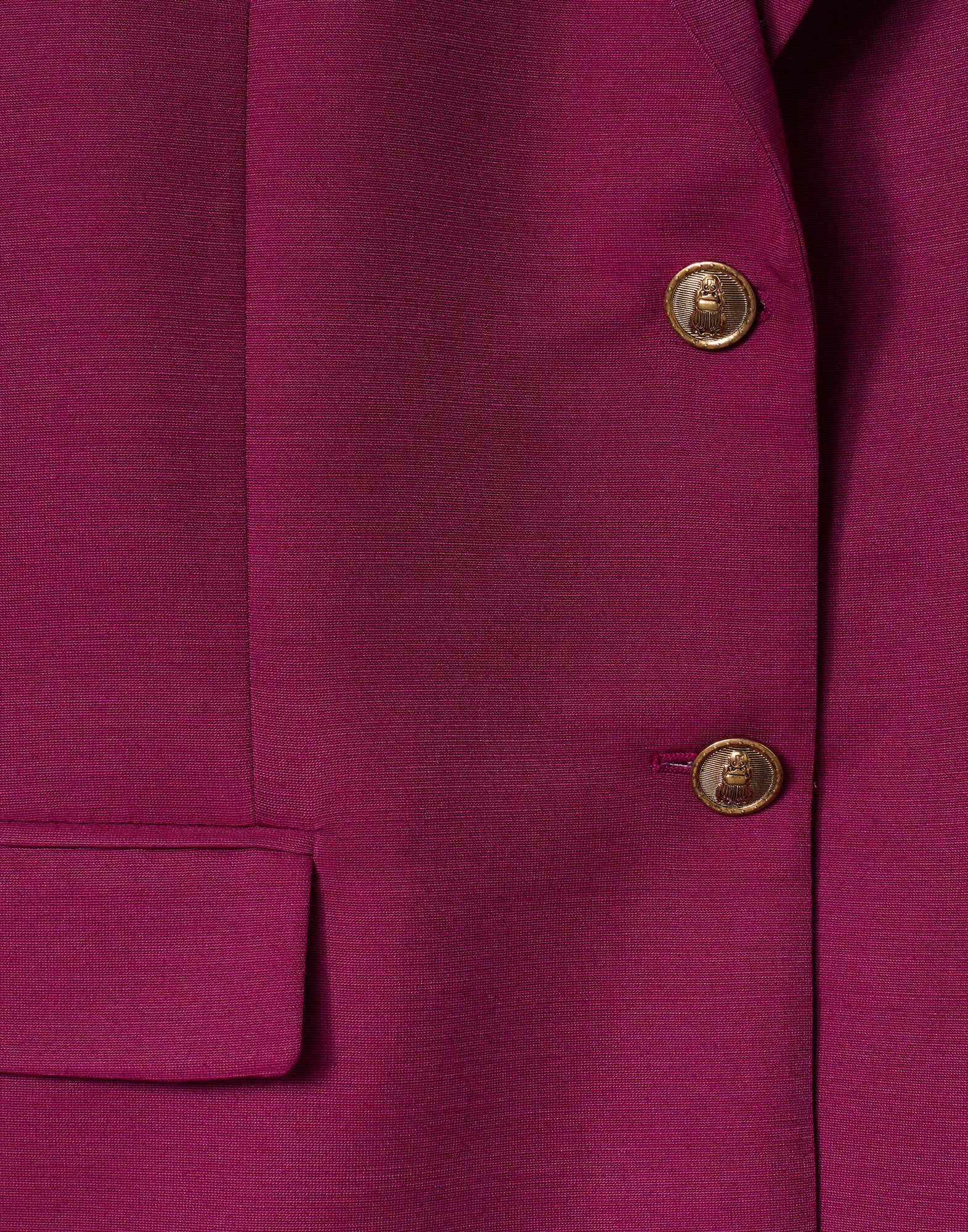 La DoubleJ Jones Jacket Solid Purple JAC0106CAD001SOLIDPU01