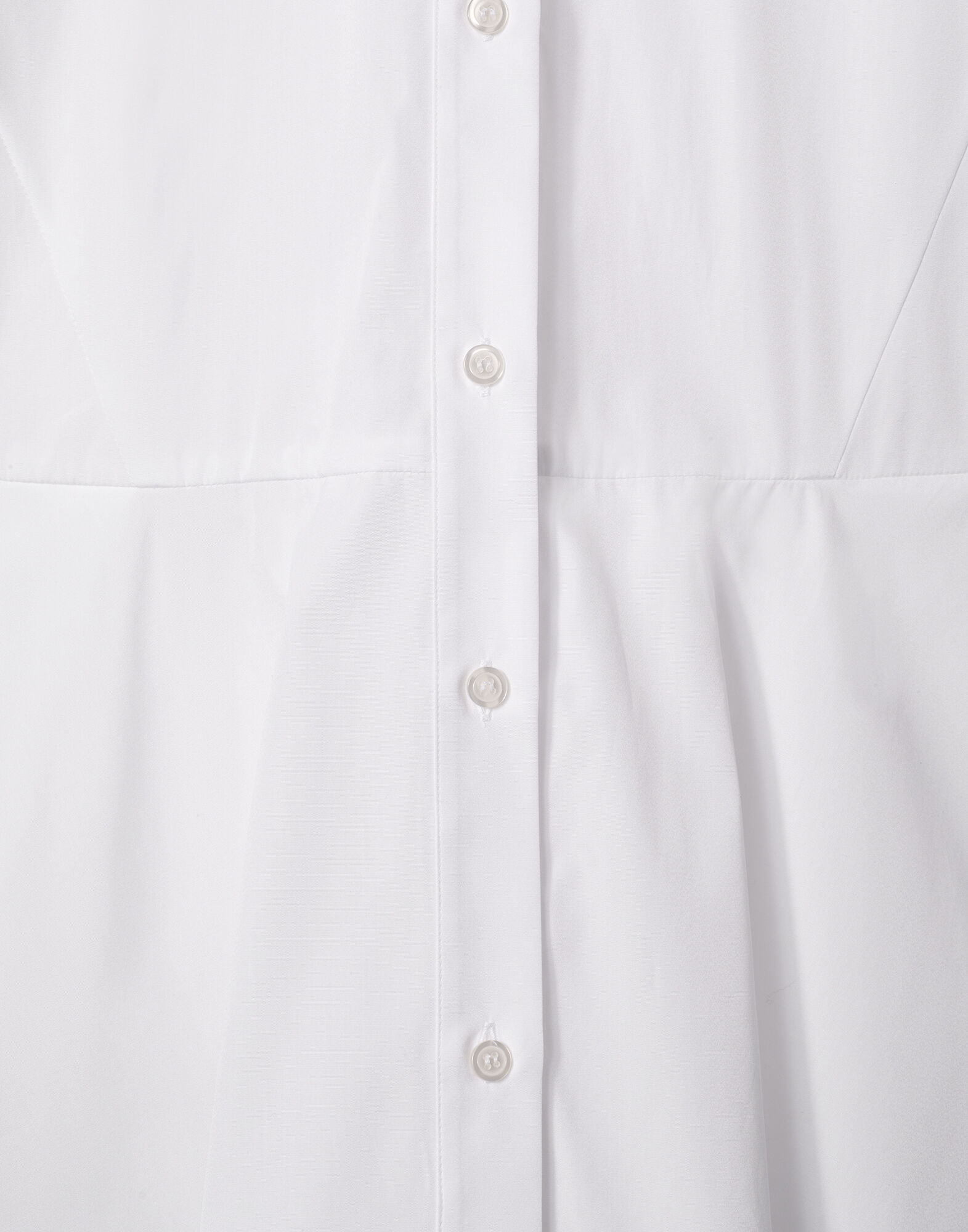 La DoubleJ Iris Shirt Solid White SHI0113COT064SOLIDWH01