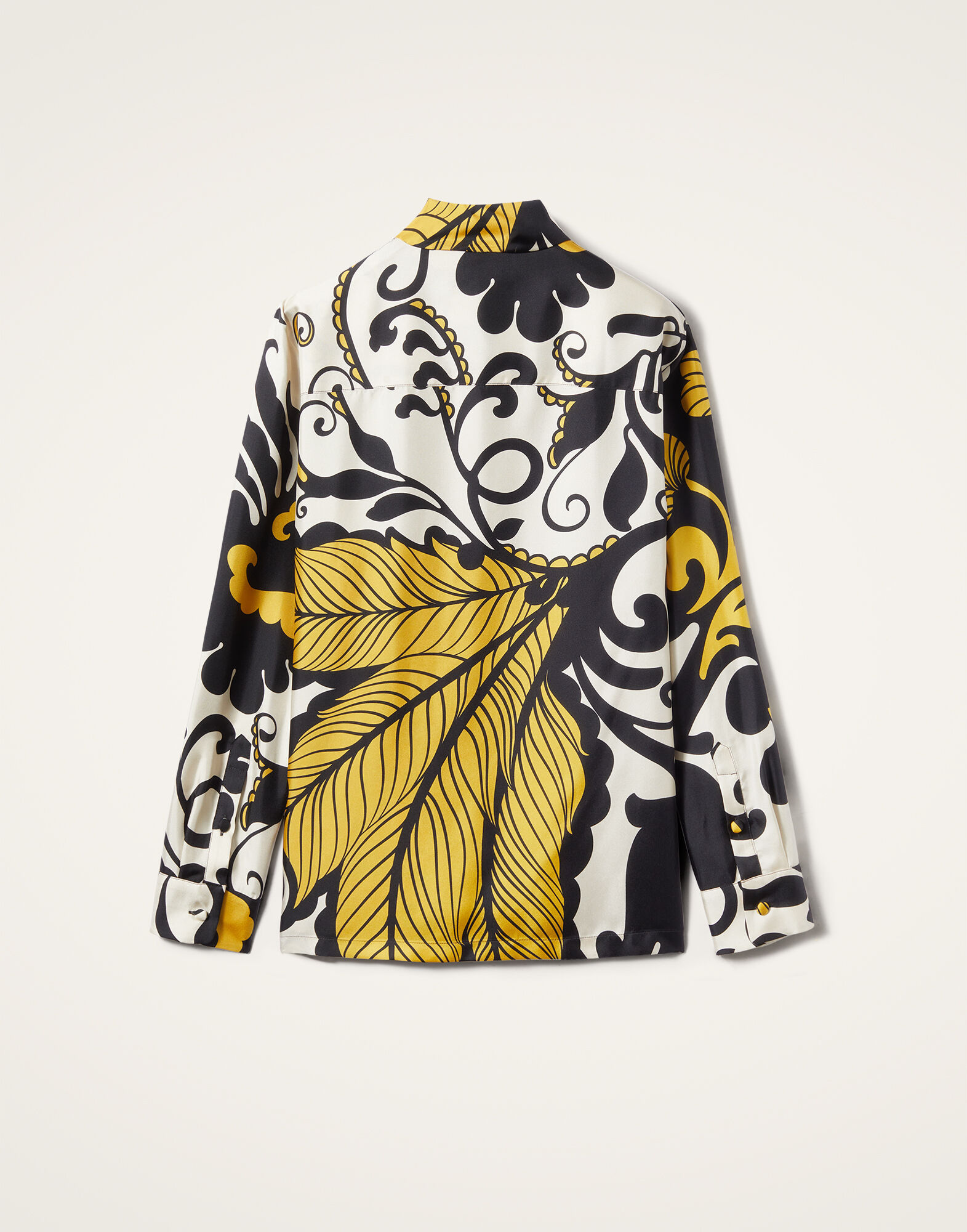 La DoubleJ Boy Shirt Marea Black & White SHI0001SIL001MRE01BL03