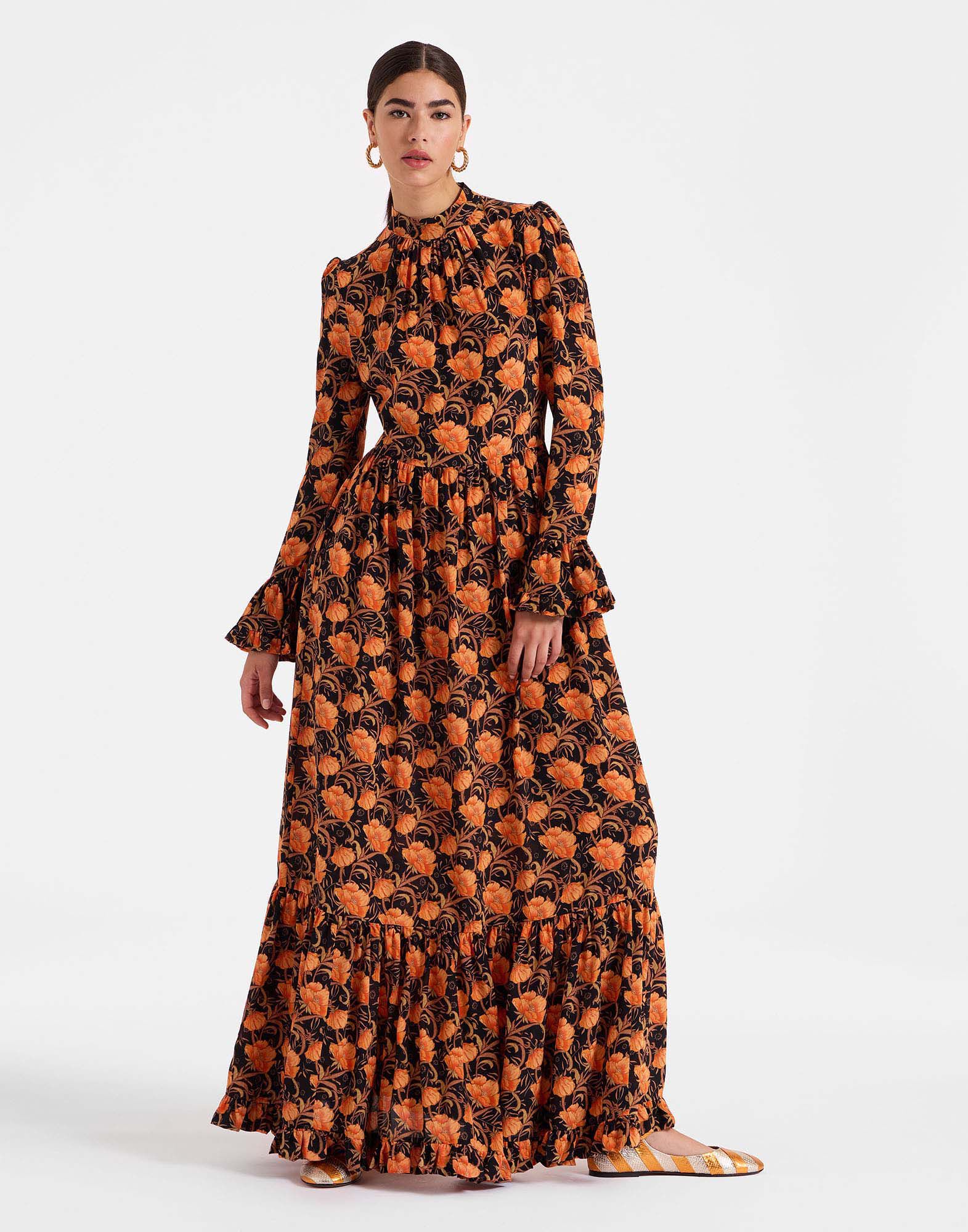 La DoubleJ Visconti Dress Morpheus Black DRE0041CRE001OPI01BL01