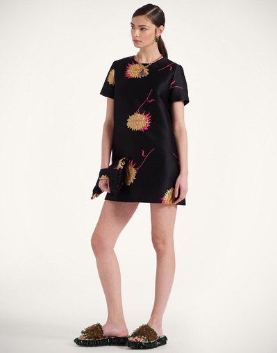 Mini Swing Dress in Derby Black for Women | La DoubleJ US Mini Swing Dress in Derby Black for Women | La DoubleJ US