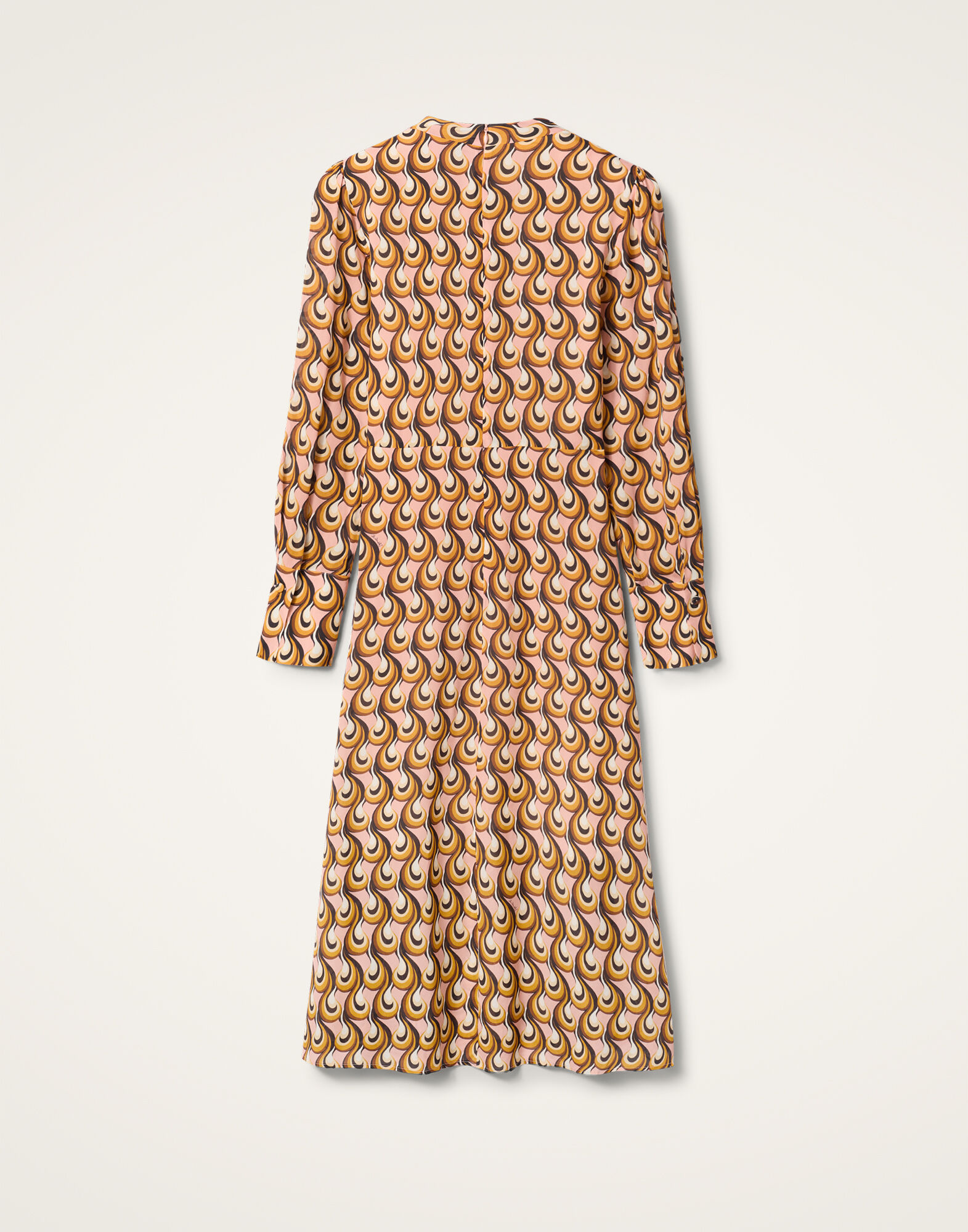 La DoubleJ Midi Eve Dress Melty Pink DRE0808VIS019MLT01PI01