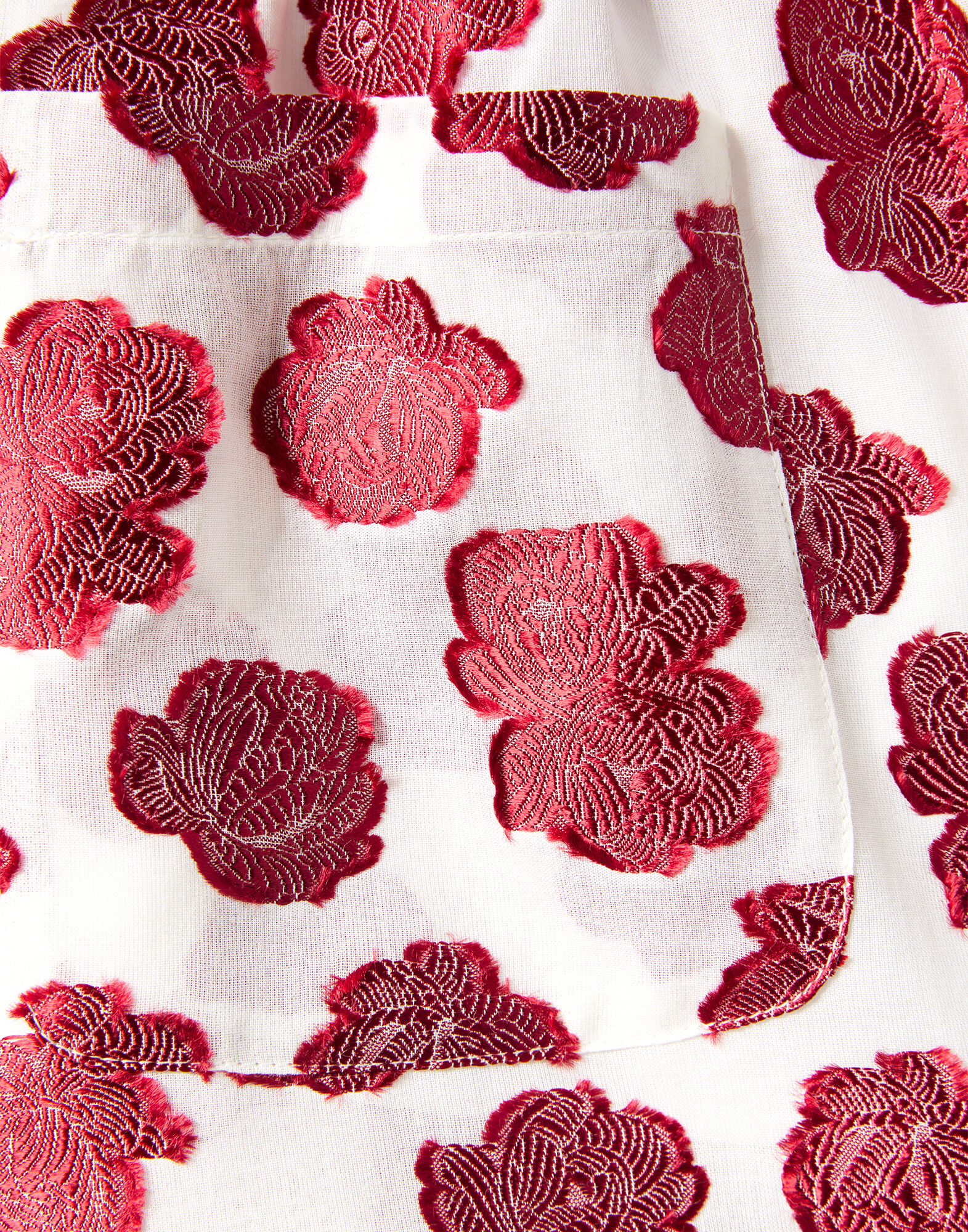 La DoubleJ Pull-Up Shorts Rose White TRO0117FCP010ROS07WH01