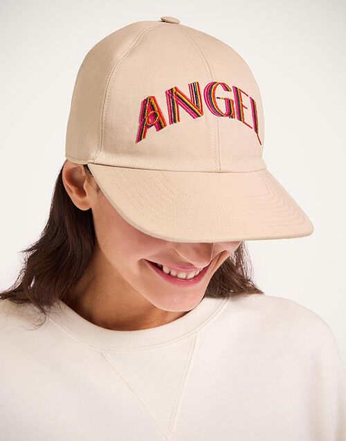La DoubleJ Brooklyn Cap Angel Light Beige HAT0043COT026SOE05BR01