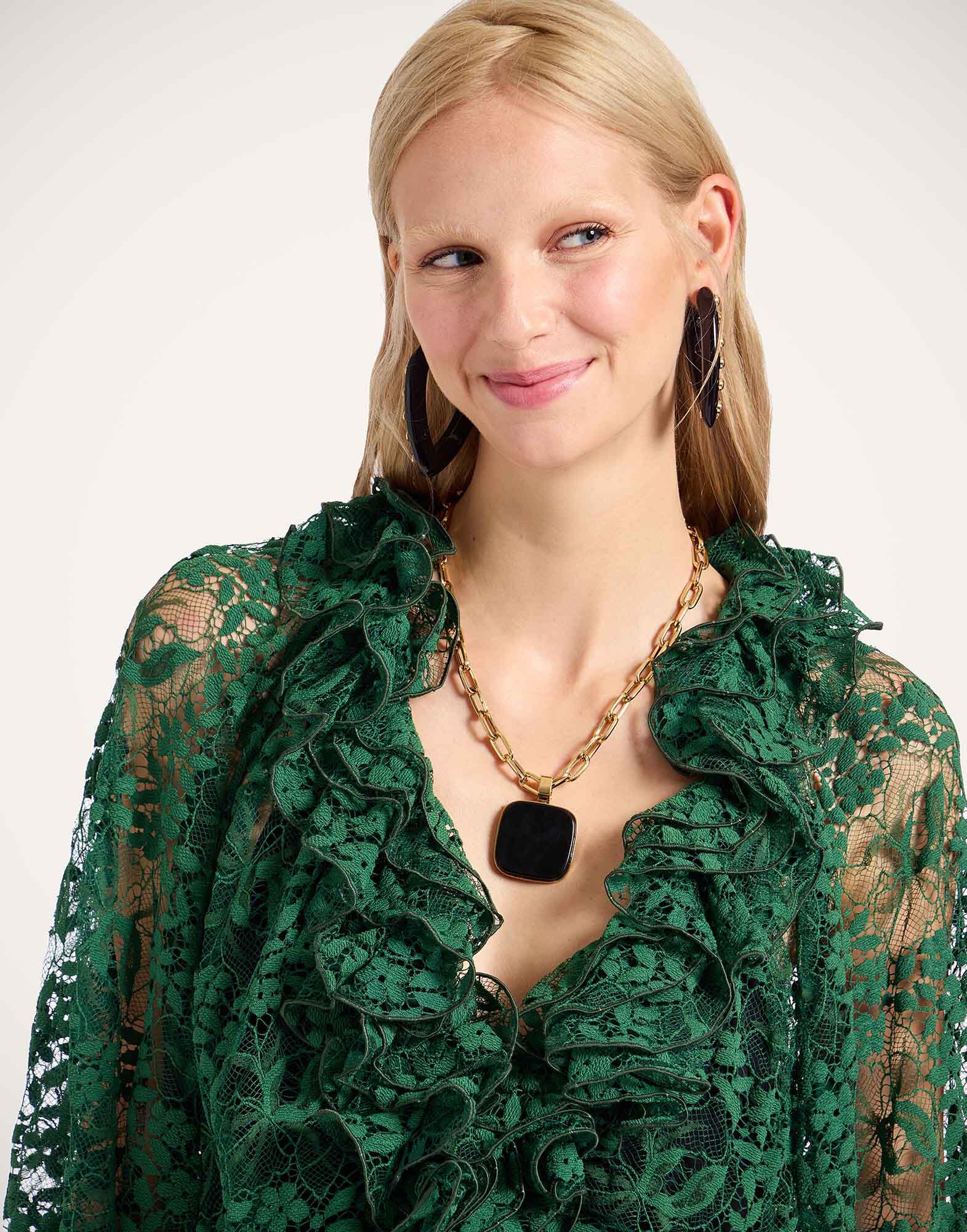 La DoubleJ Hey Jude! Dress Dark Green DRE0850EMB083IRS05GR03